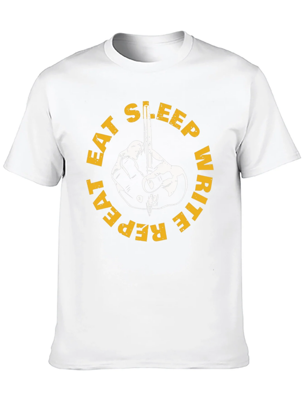 Eat Sleep Write Repeat T-Shirt product image 7