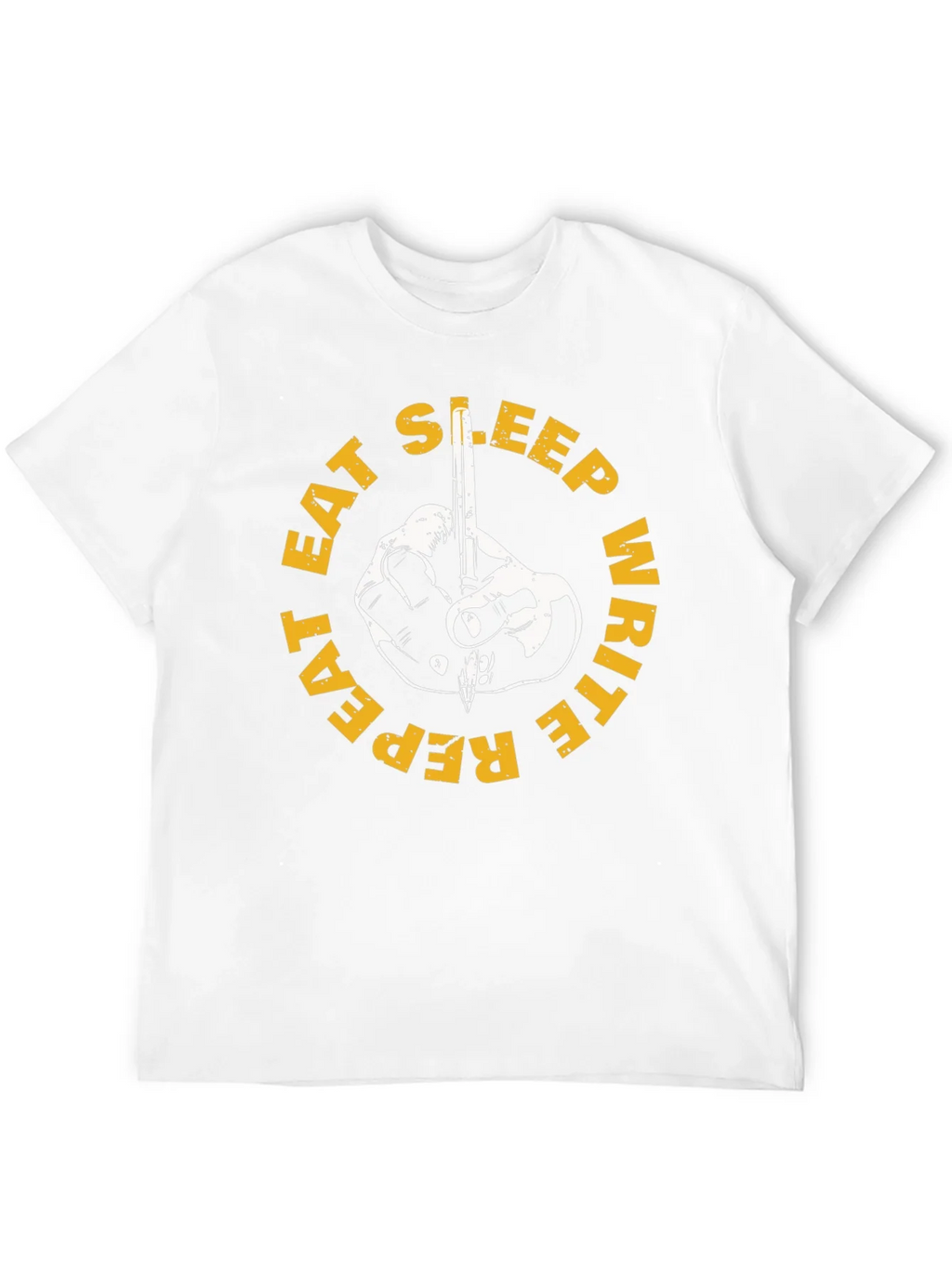 Eat Sleep Write Repeat T-Shirt product image 9