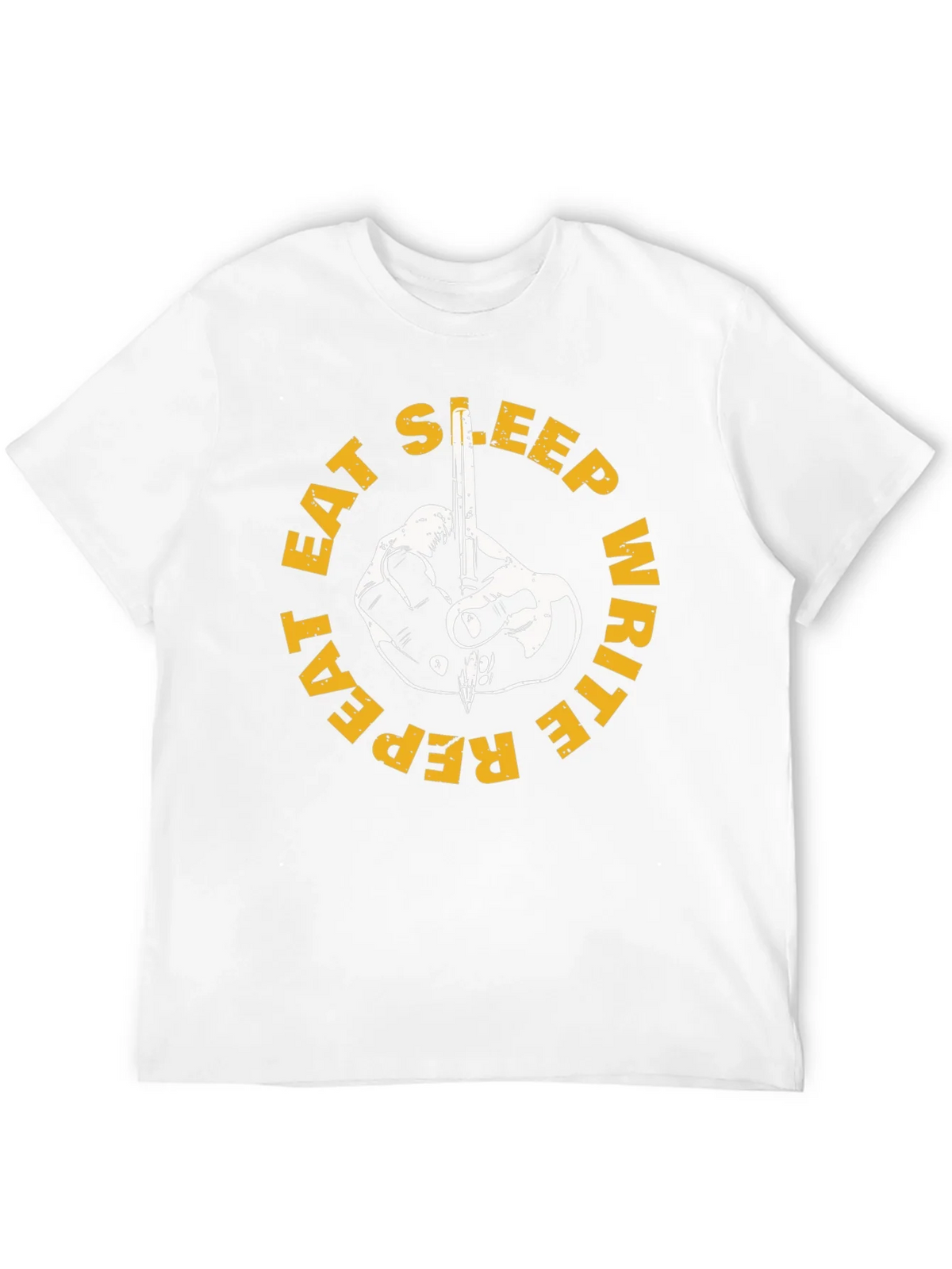 Eat Sleep Write Repeat T-Shirt product image 9