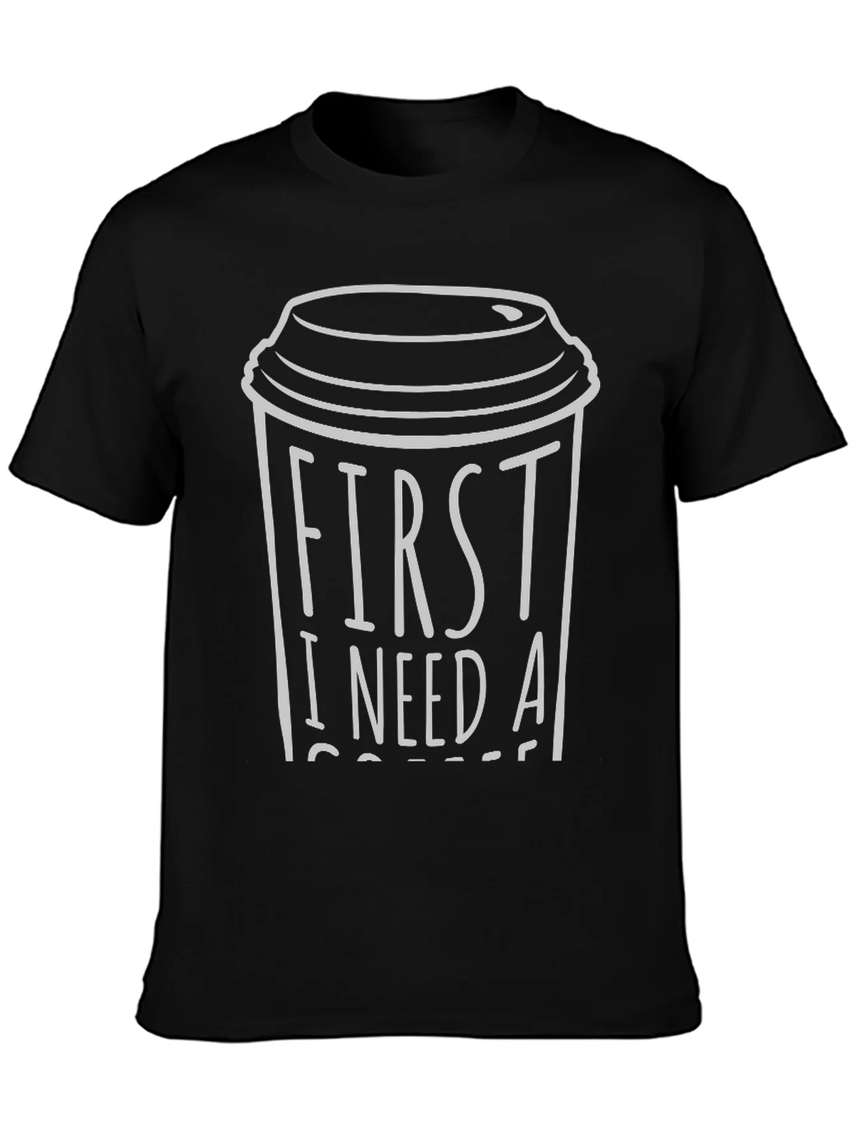 First I Need A Coffee T-Shirt product image 2