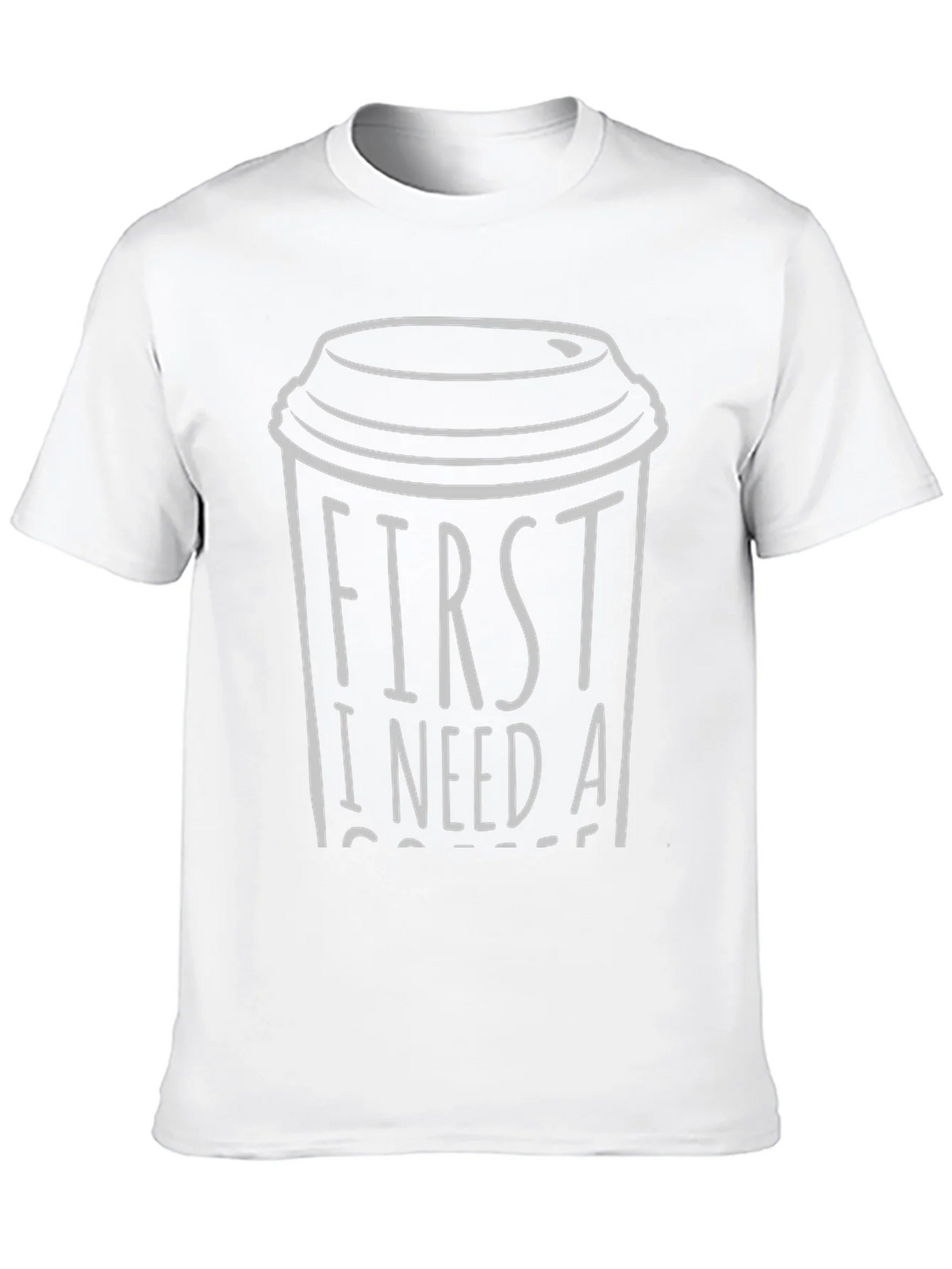 First I Need A Coffee T-Shirt product image 4