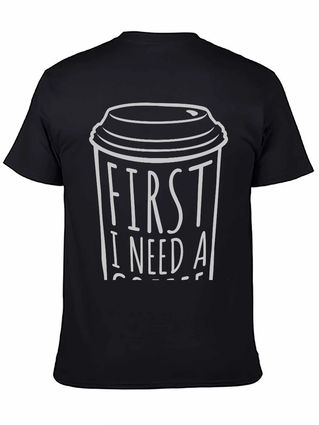 First I Need A Coffee T-Shirt product image 3