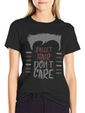 Ballet Hair Dont Care Graphic Tee product image 1