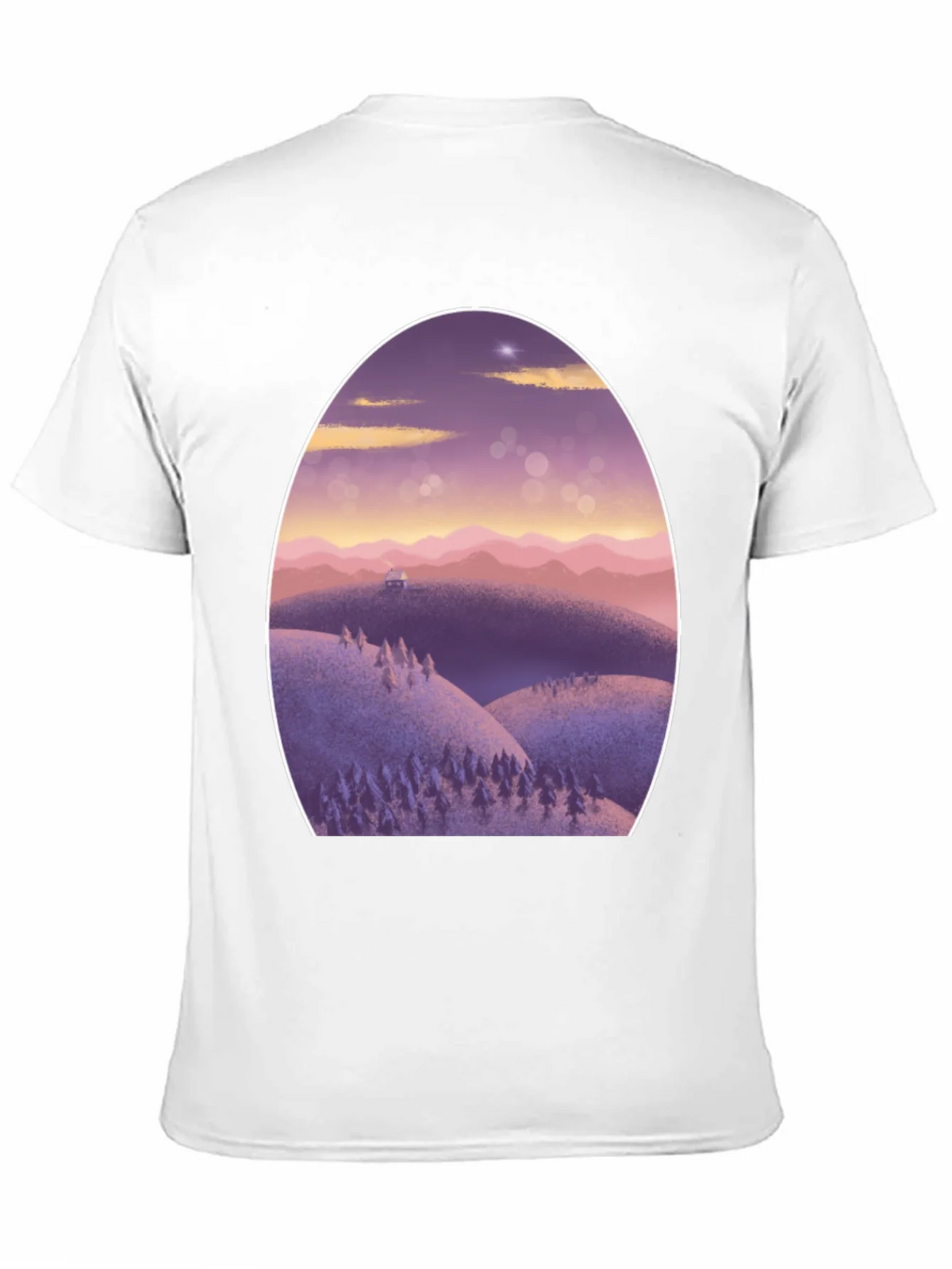 Artistic Landscape Graphic Tee product image 10