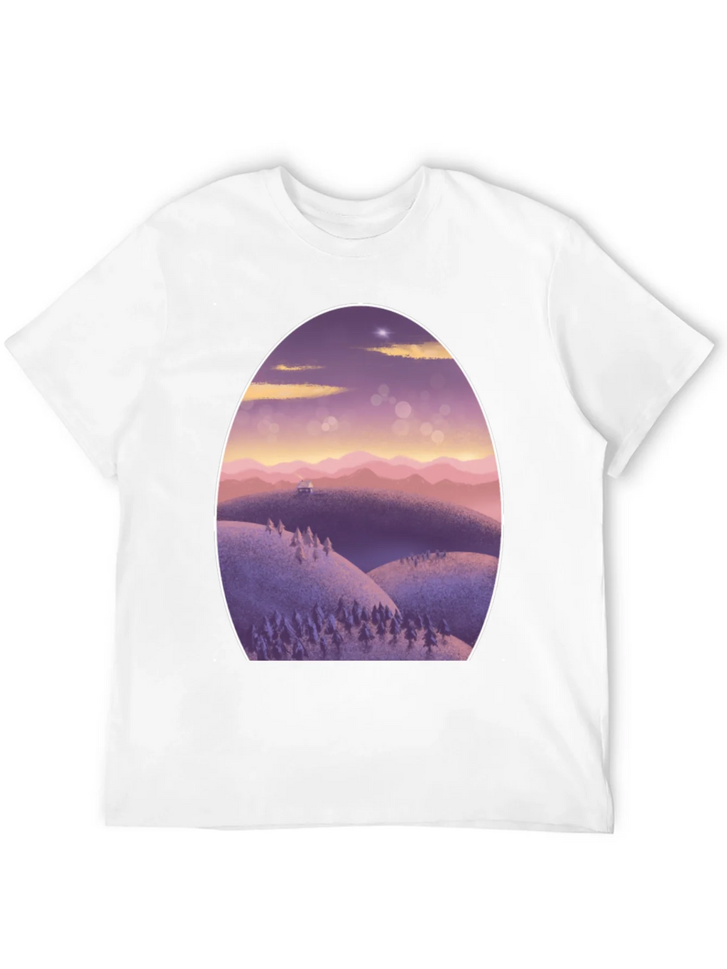 Artistic Landscape Graphic Tee product image 11