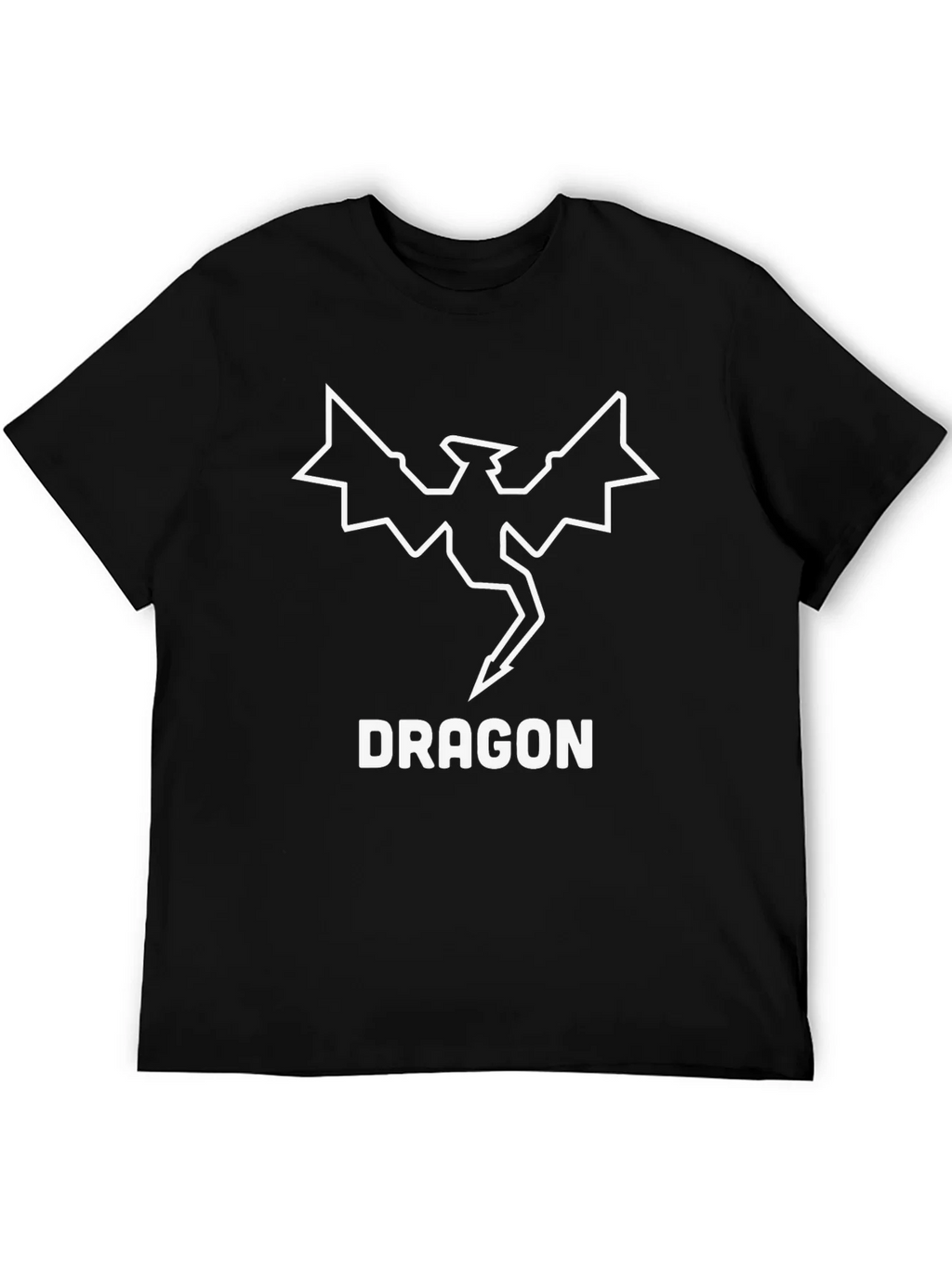 Dragon Graphic T-Shirt - Cool & Casual Black Tee product image 5
