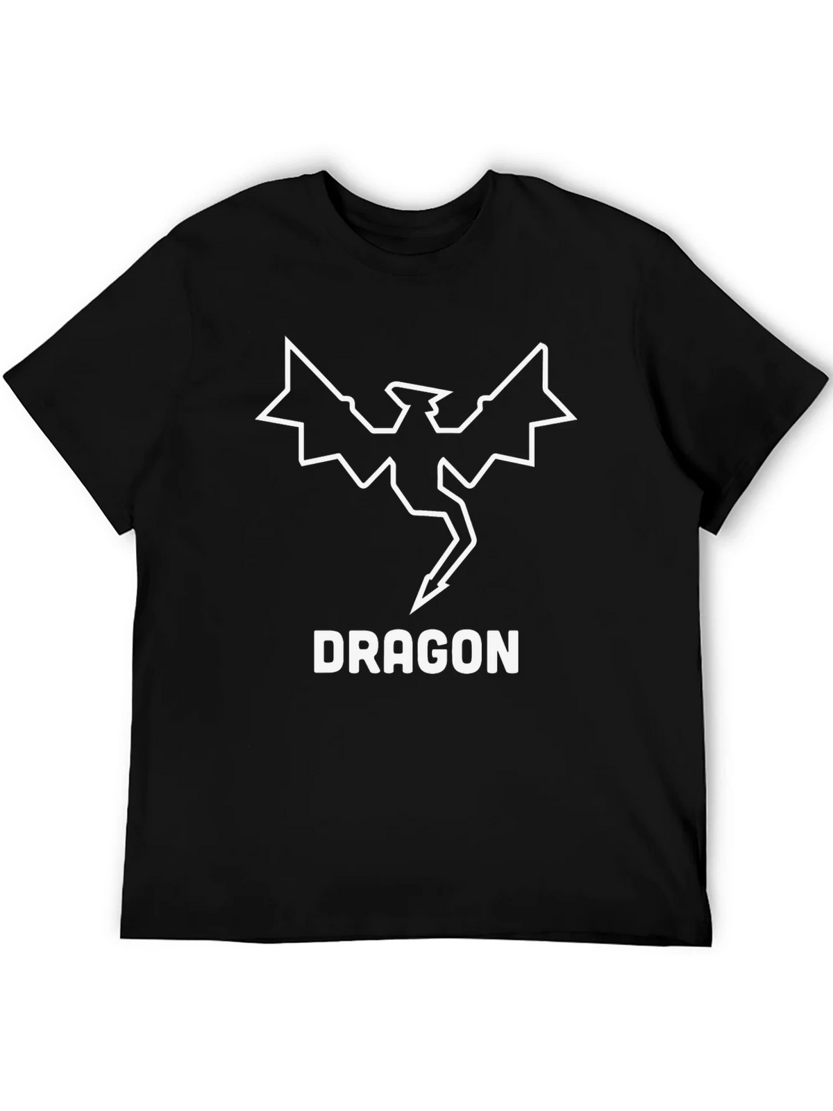 Dragon Graphic T-Shirt - Cool & Casual Black Tee product image 5
