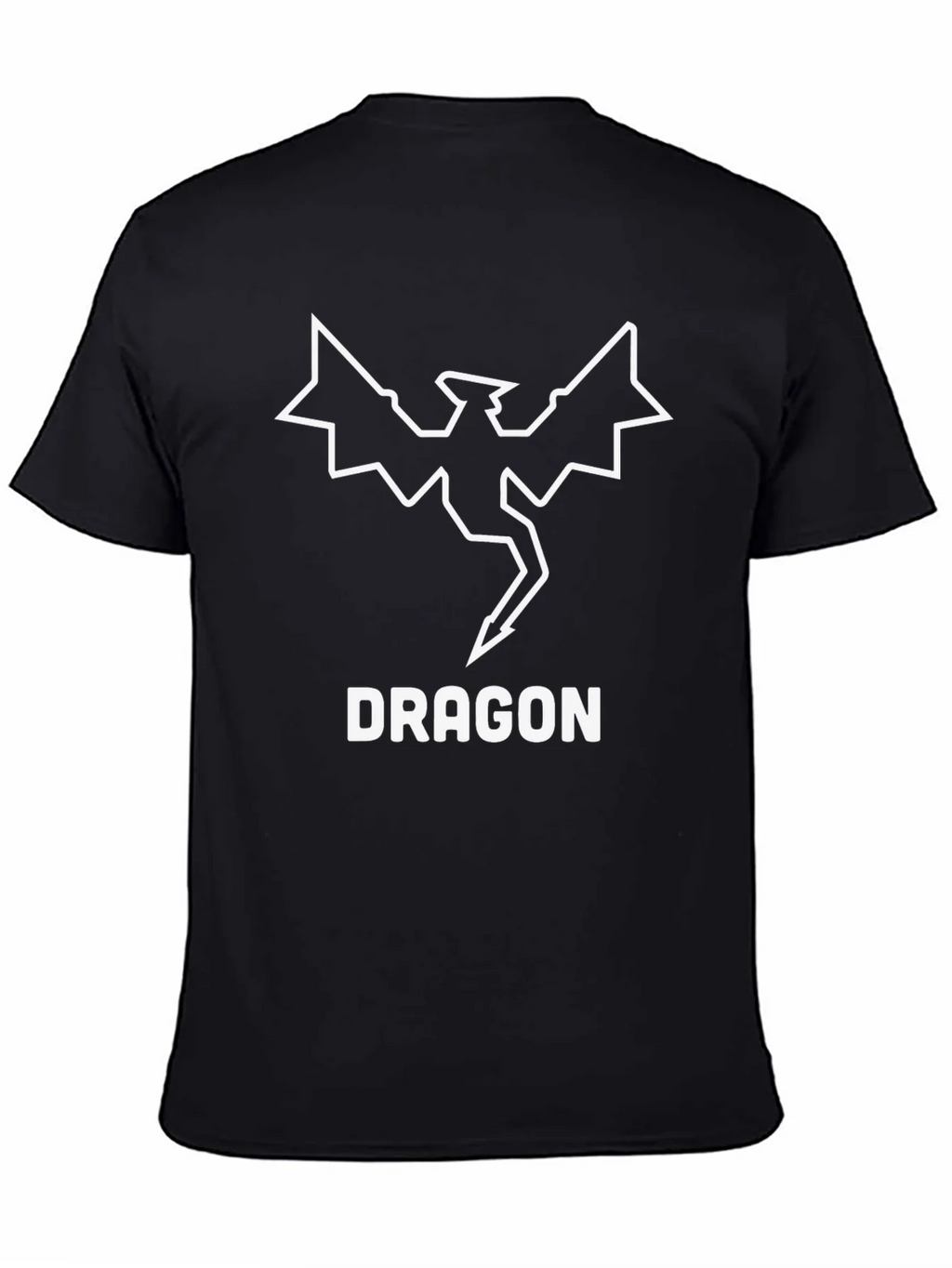 Dragon Graphic T-Shirt - Cool & Casual Black Tee product image 4