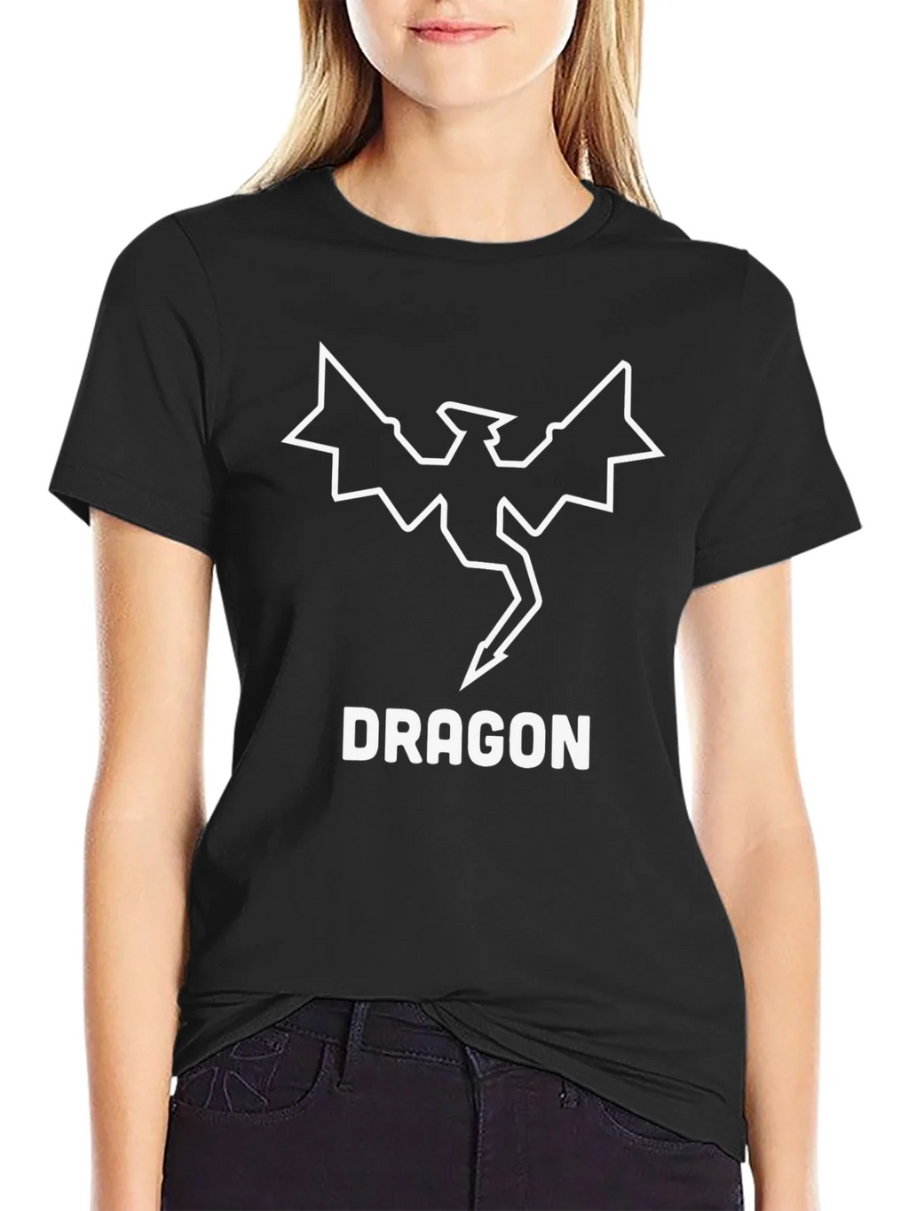 Dragon Graphic T-Shirt - Cool & Casual Black Tee product image 2