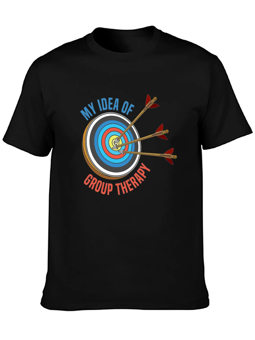 Archery Group Therapy T-Shirt - Black Cotton Tee product image 3