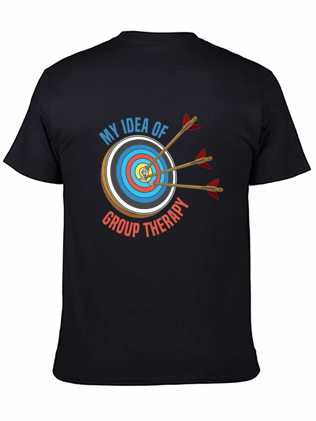 Archery Group Therapy T-Shirt - Black Cotton Tee product image 4
