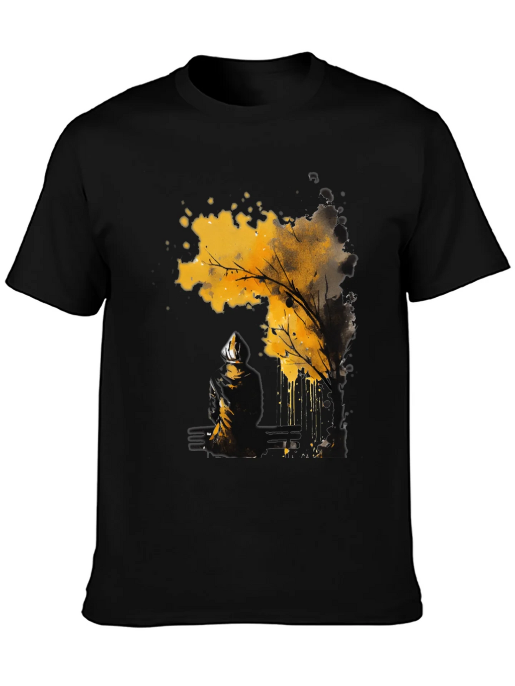 Abstract Tree Graphic Tee - Modern Art Shirt product image 2