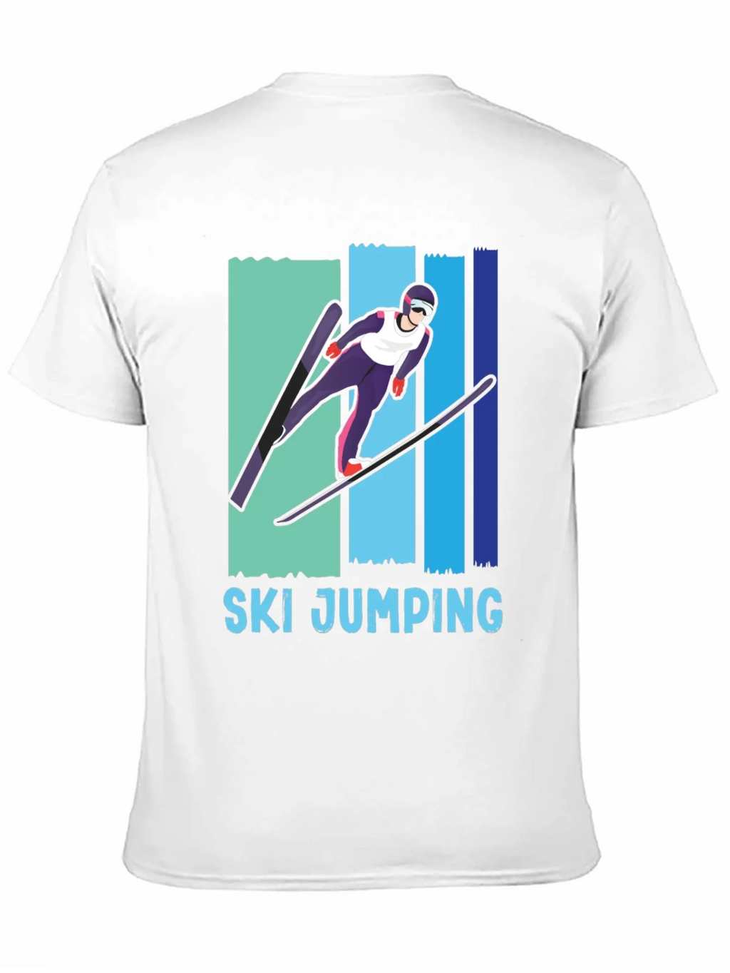 Ski Jumping T-Shirt - Unique Sport Graphic Tee product image 9