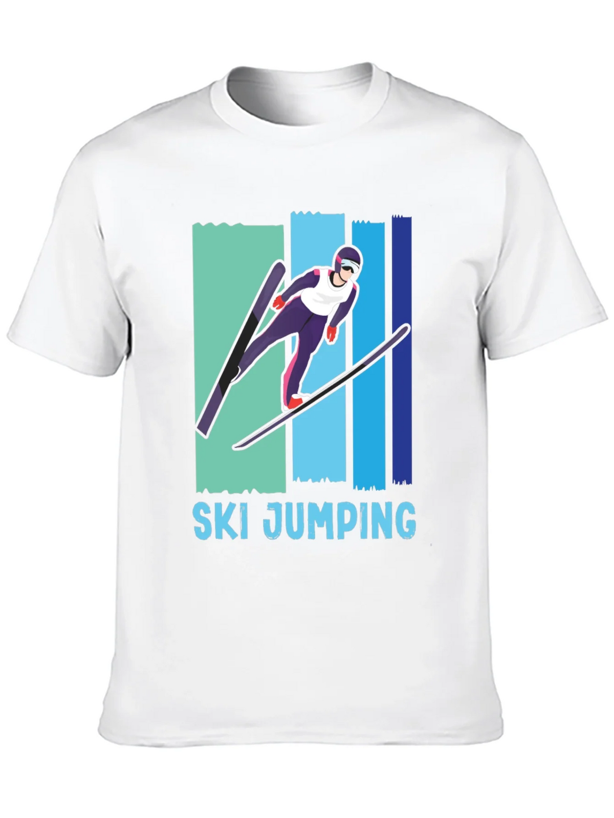 Ski Jumping T-Shirt - Unique Sport Graphic Tee product image 8