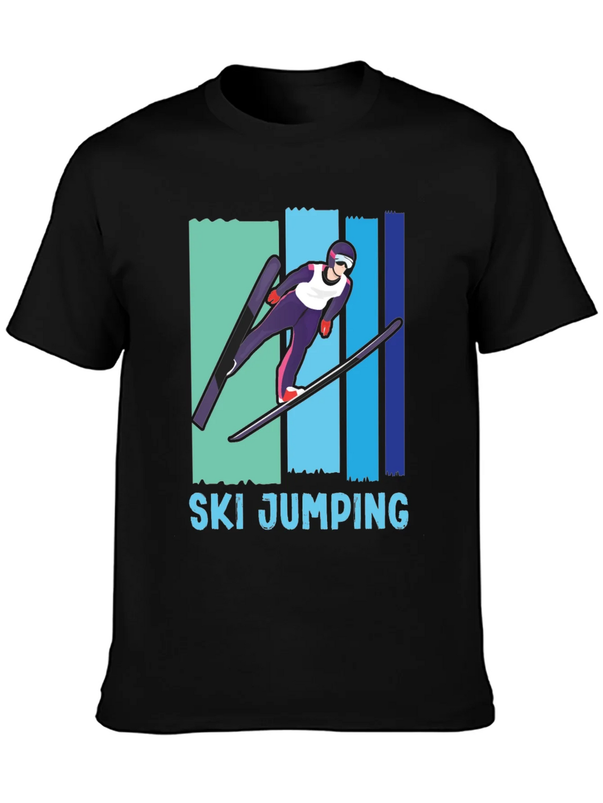 Ski Jumping T-Shirt - Unique Sport Graphic Tee product image 3
