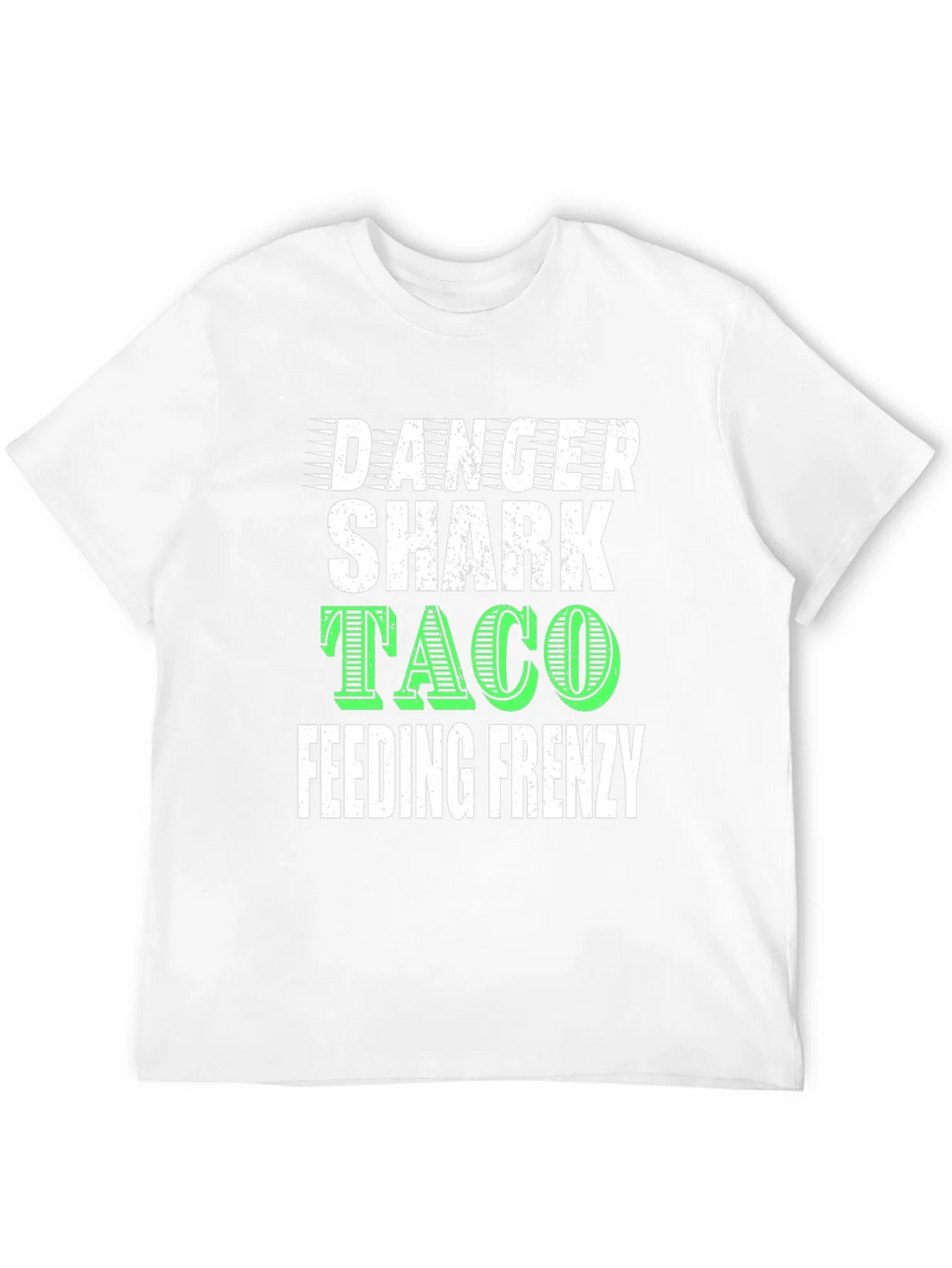 Danger Shark Taco Feeding Frenzy Graphic T-Shirt product image 6