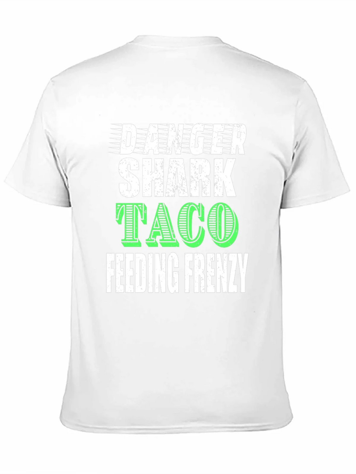 Danger Shark Taco Feeding Frenzy Graphic T-Shirt product image 5