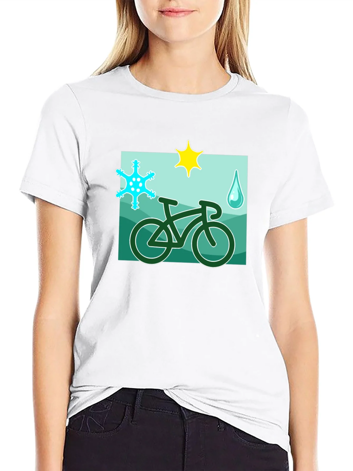 Weather Cycling T-Shirt - Ride in Any Condition! product image 6