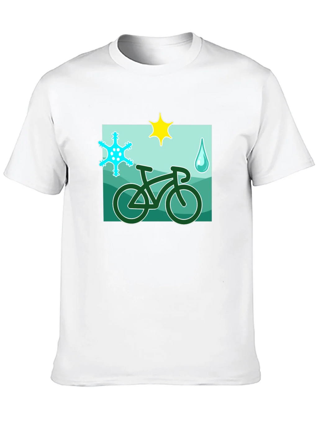 Weather Cycling T-Shirt - Ride in Any Condition! product image 7