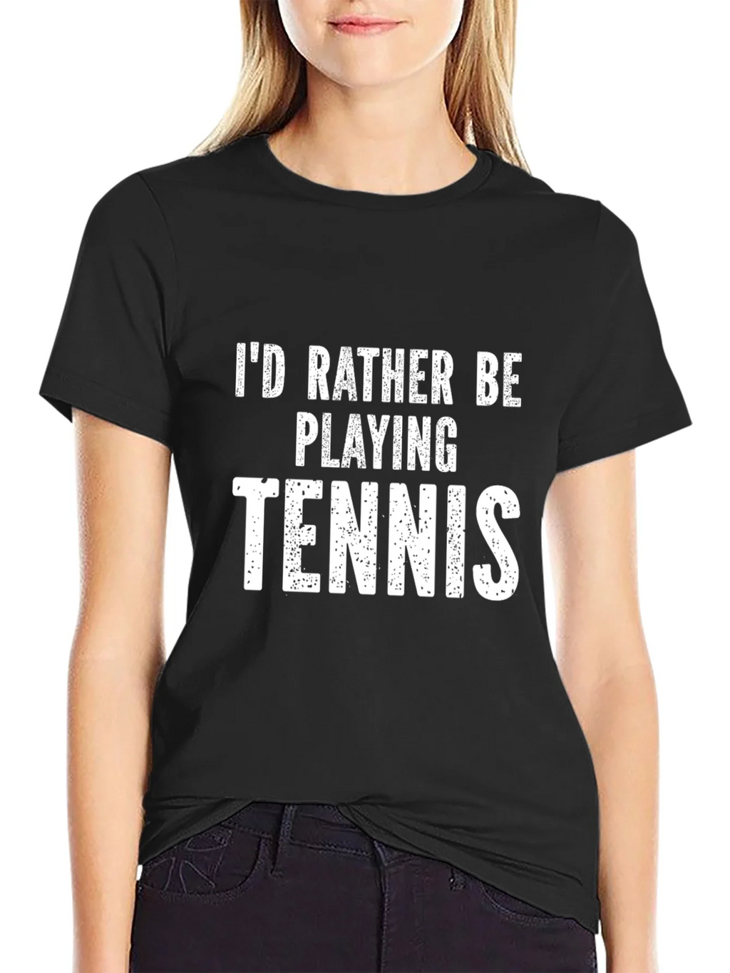 Id Rather Be Playing Tennis Graphic Tee product image 2