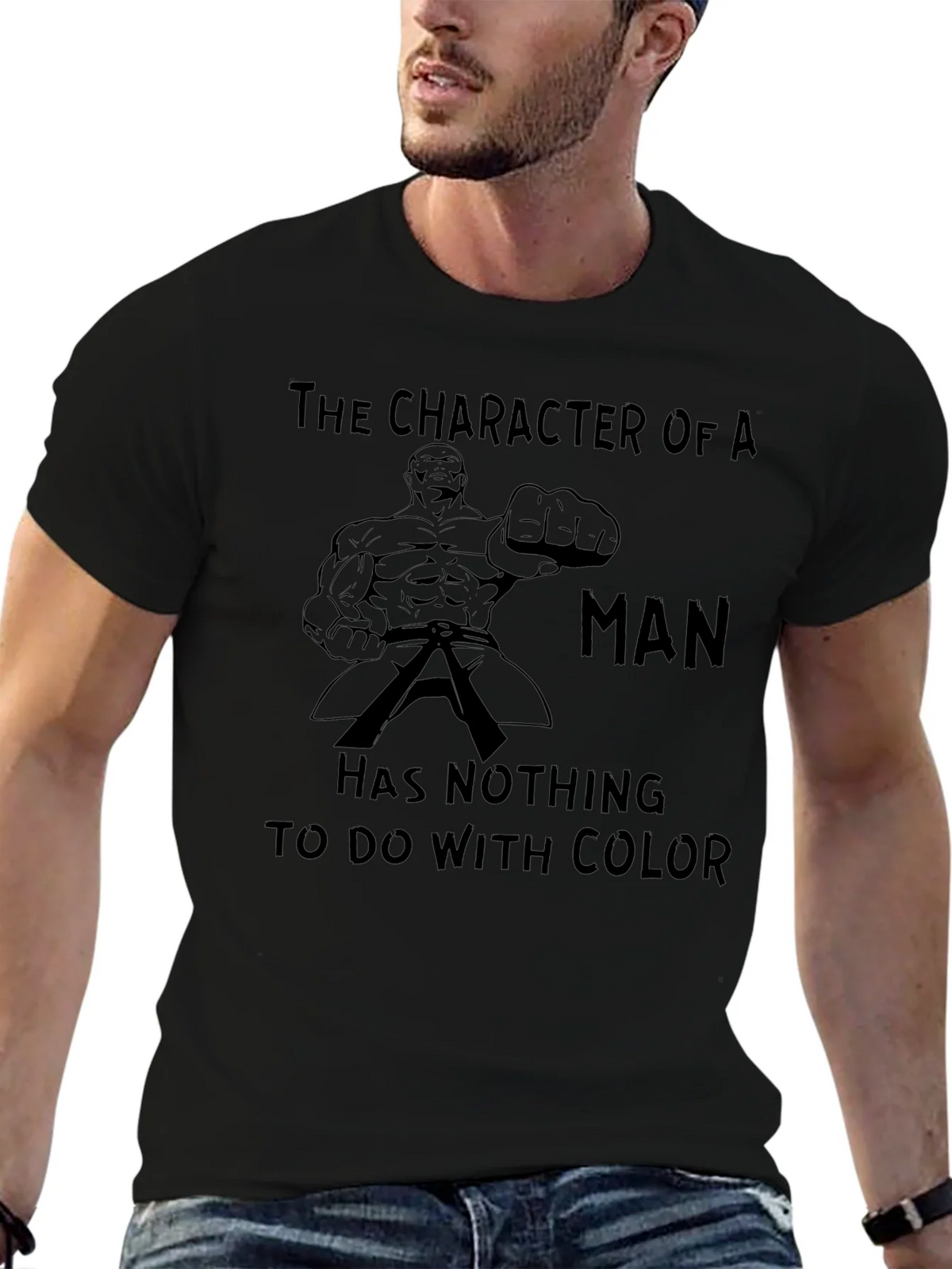 Character of a Man T-Shirt product image 6