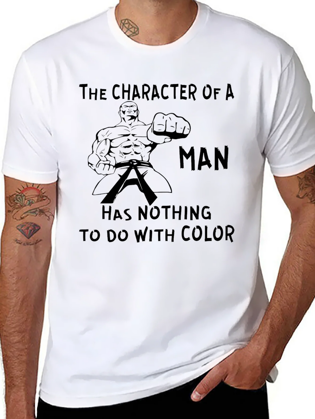 Character of a Man T-Shirt product image 7