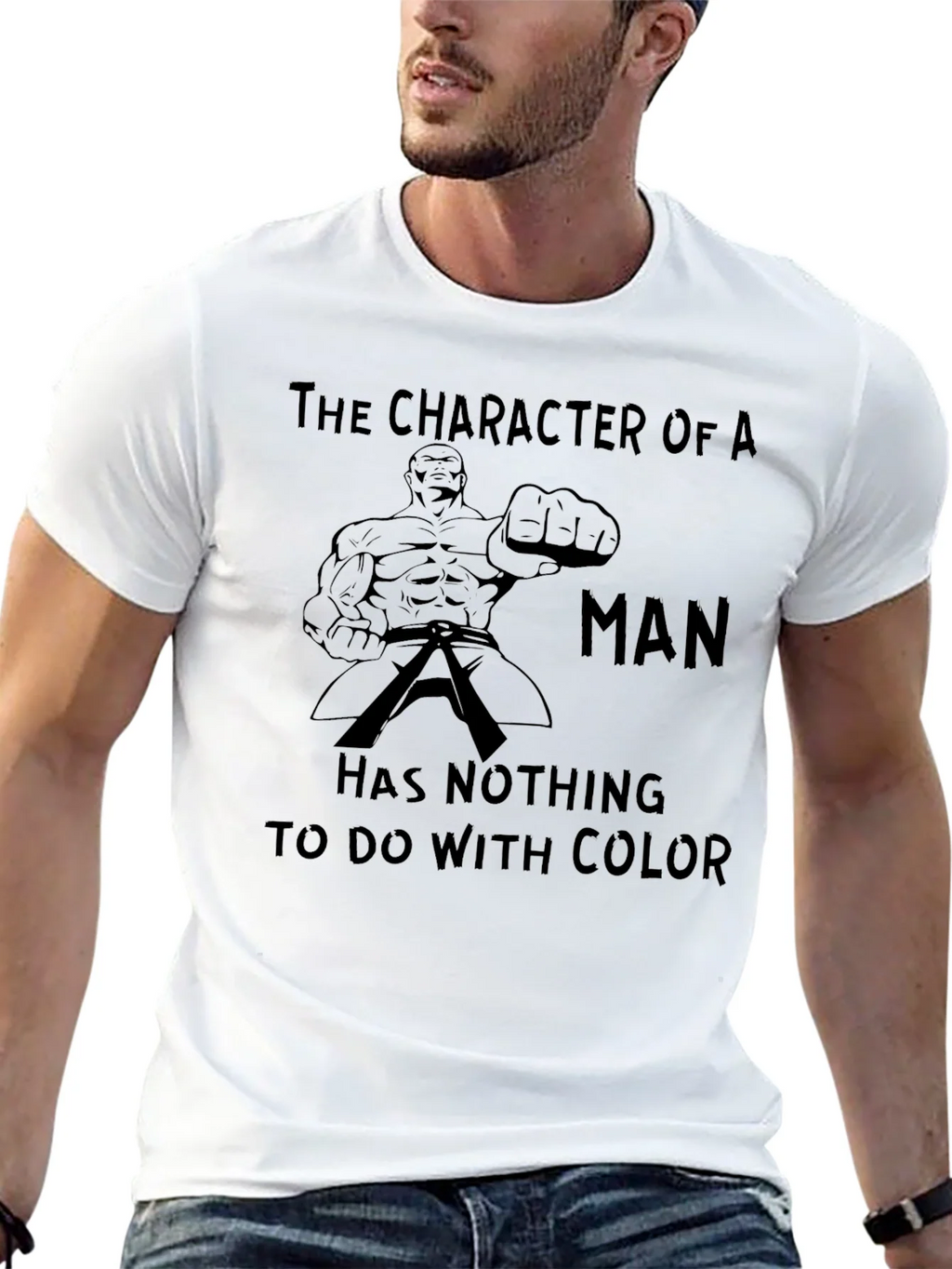 Character of a Man T-Shirt product image 12