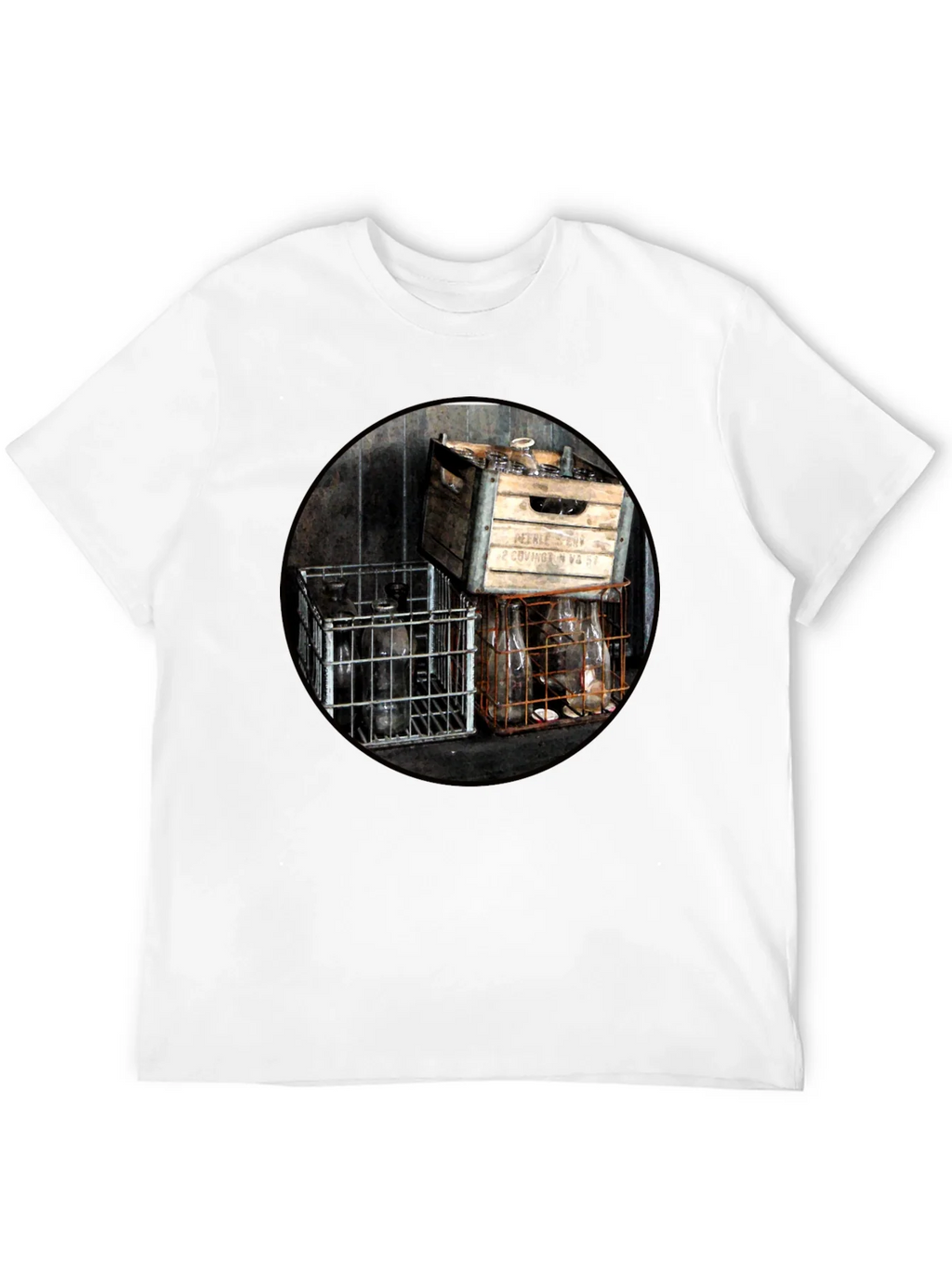 Vintage Bottles T-Shirt - Unique Graphic Tee product image 11