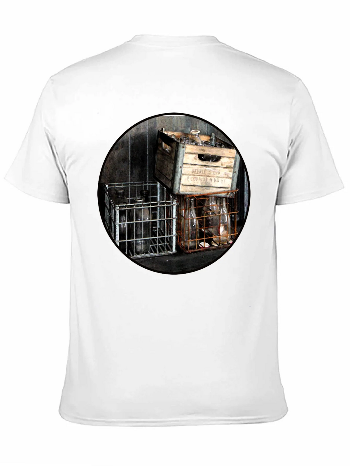 Vintage Bottles T-Shirt - Unique Graphic Tee product image 10