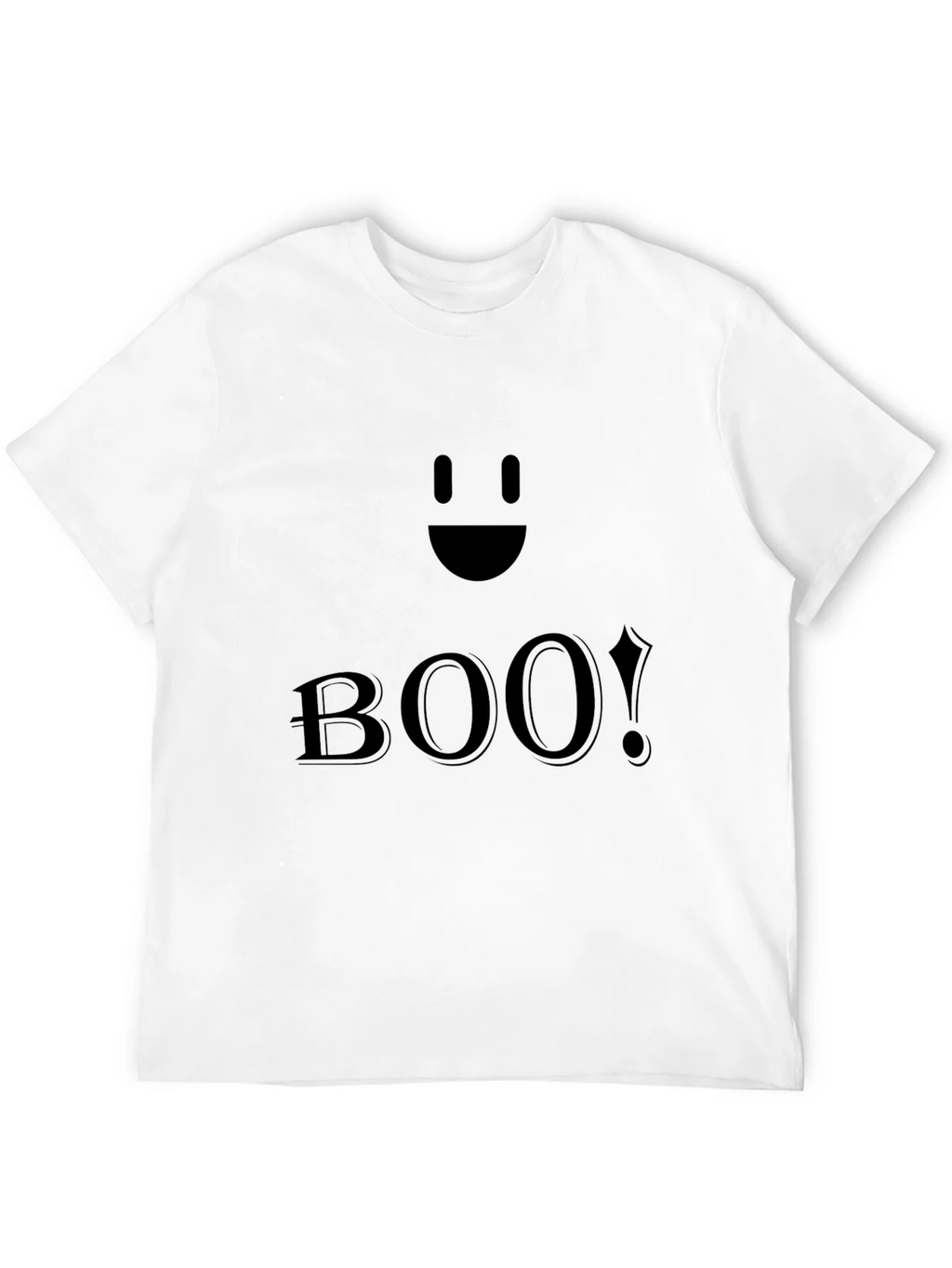 Boo! Black Halloween T-Shirt - Spooky Season Apparel product image 10