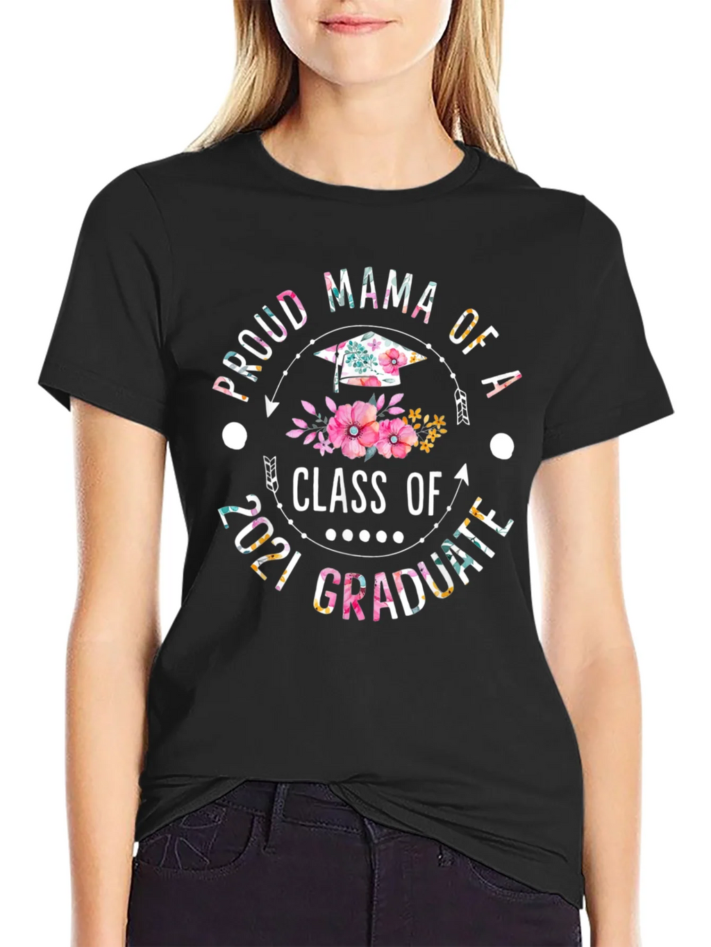 Proud Mama Class of 2021 Graduate T-Shirt product image 1