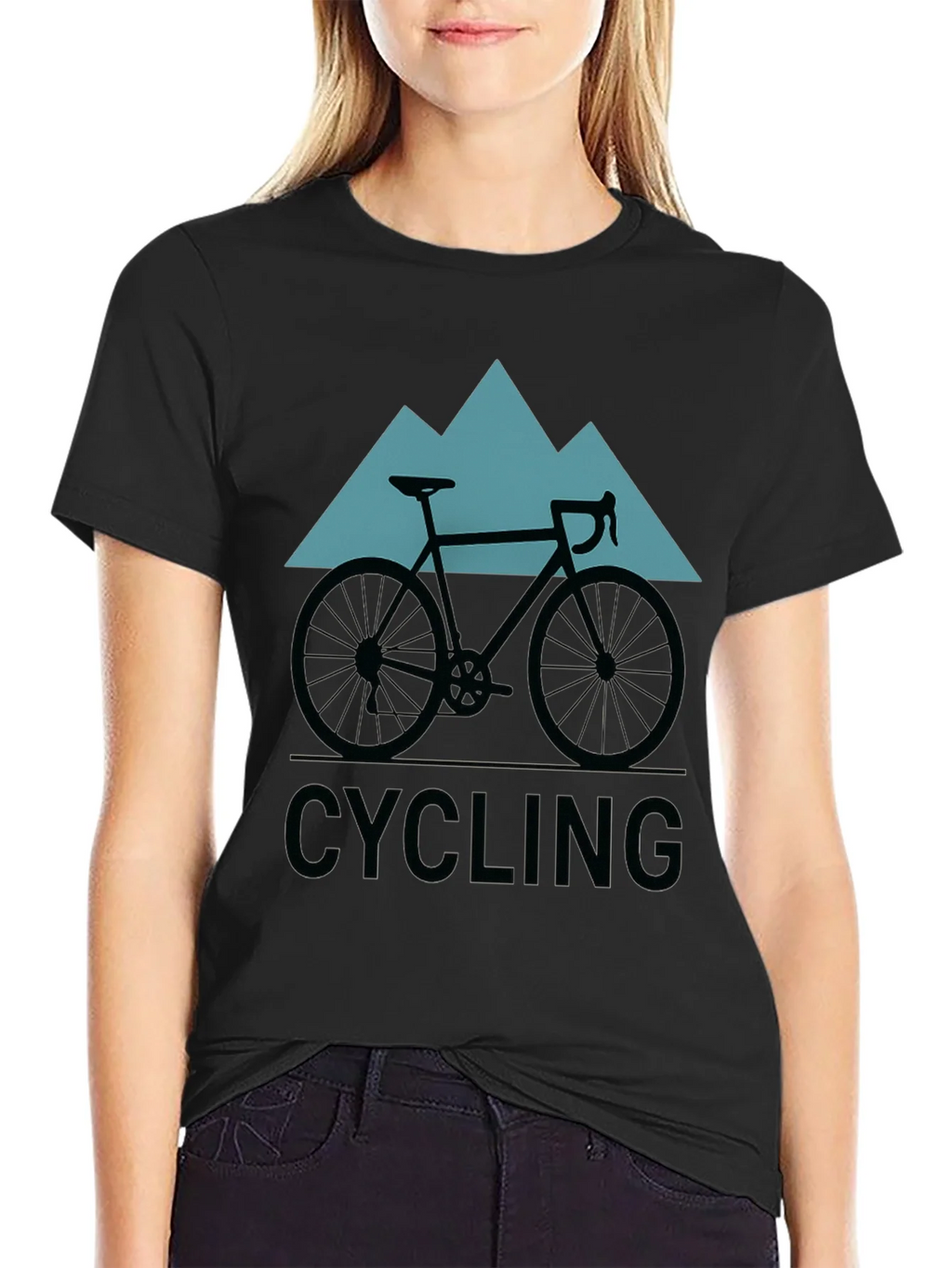 Cycling Mountain Graphic T-Shirt product image 2