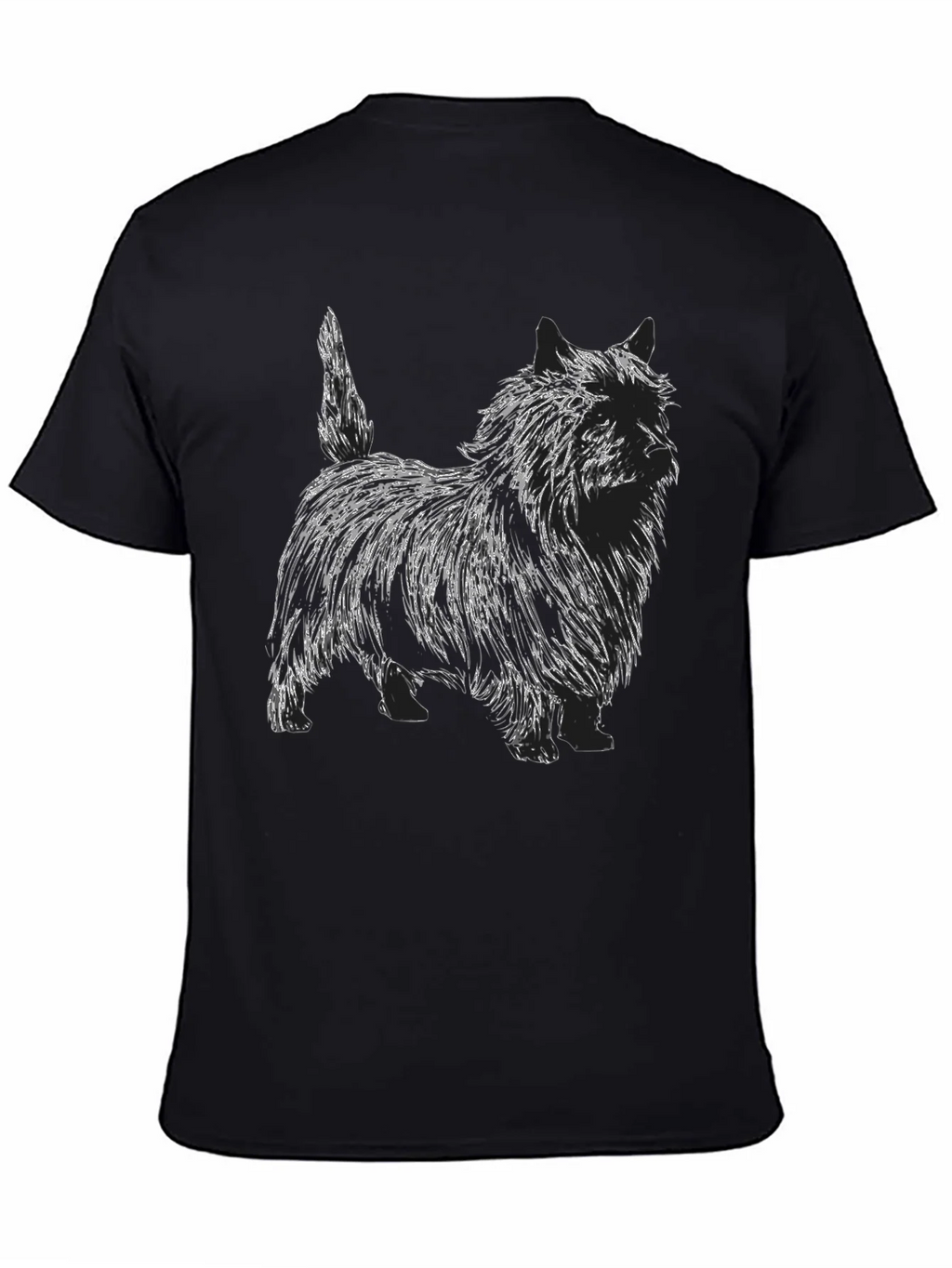 Dog Sketch Graphic T-Shirt - Unisex product image 4