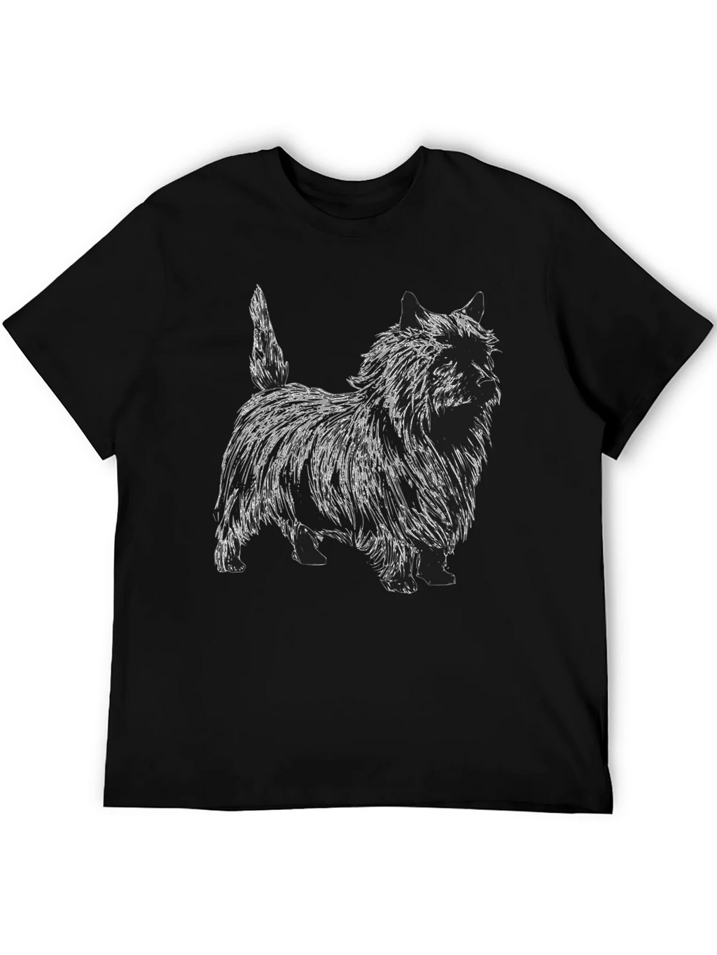 Dog Sketch Graphic T-Shirt - Unisex product image 5