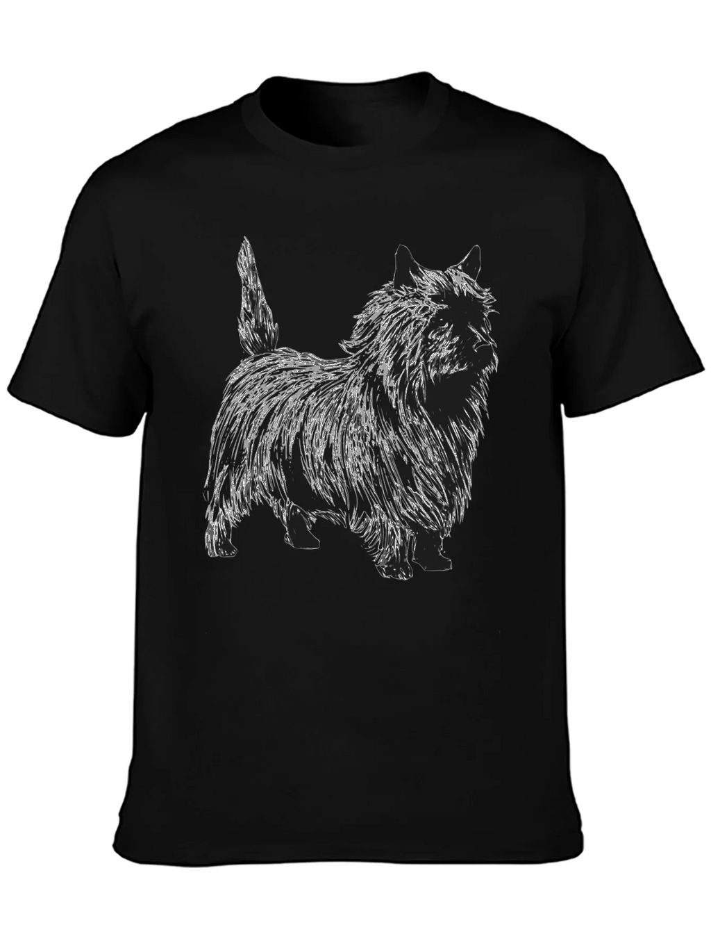 Dog Sketch Graphic T-Shirt - Unisex product image 3