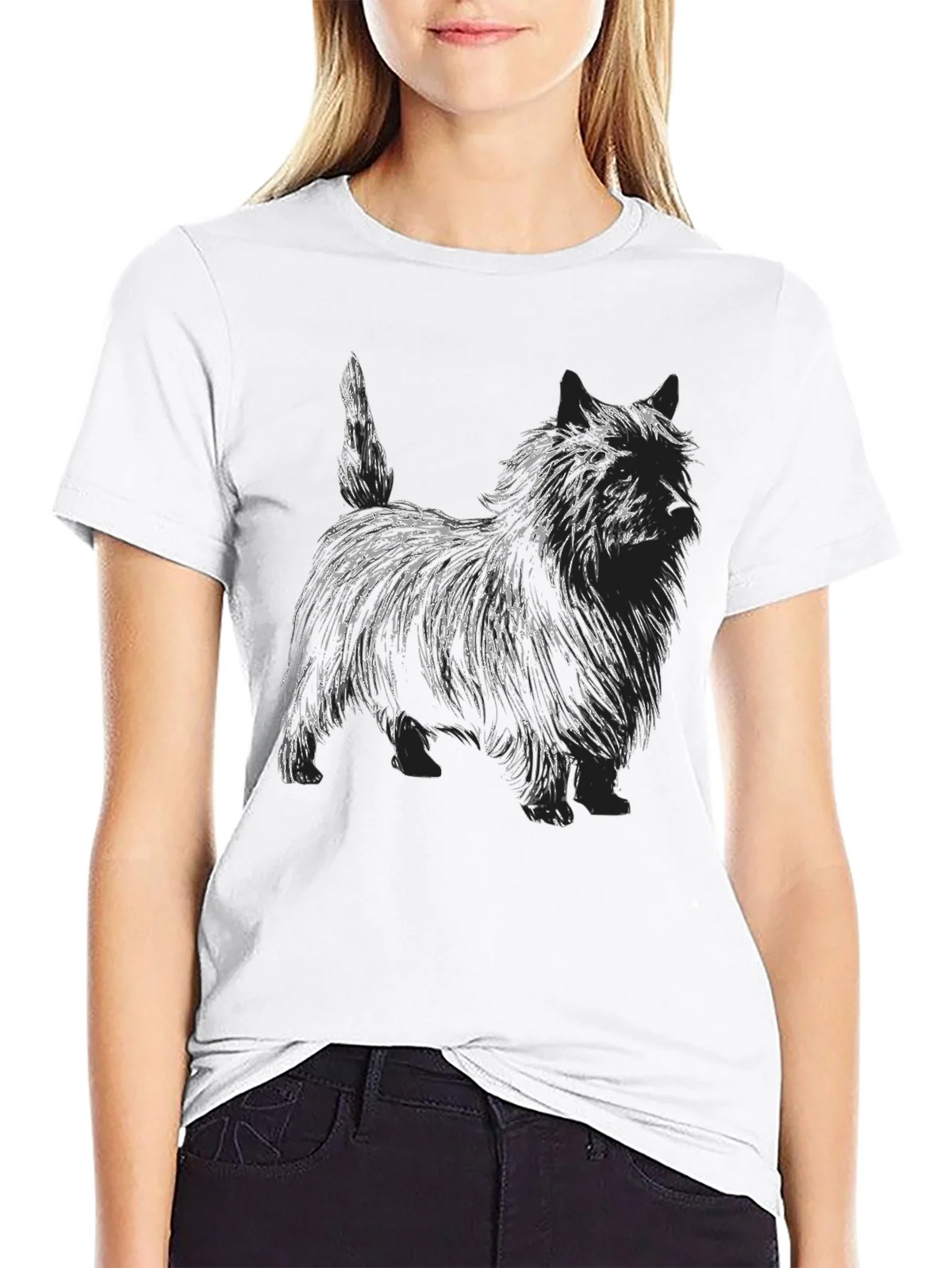Dog Sketch Graphic T-Shirt - Unisex product image 8