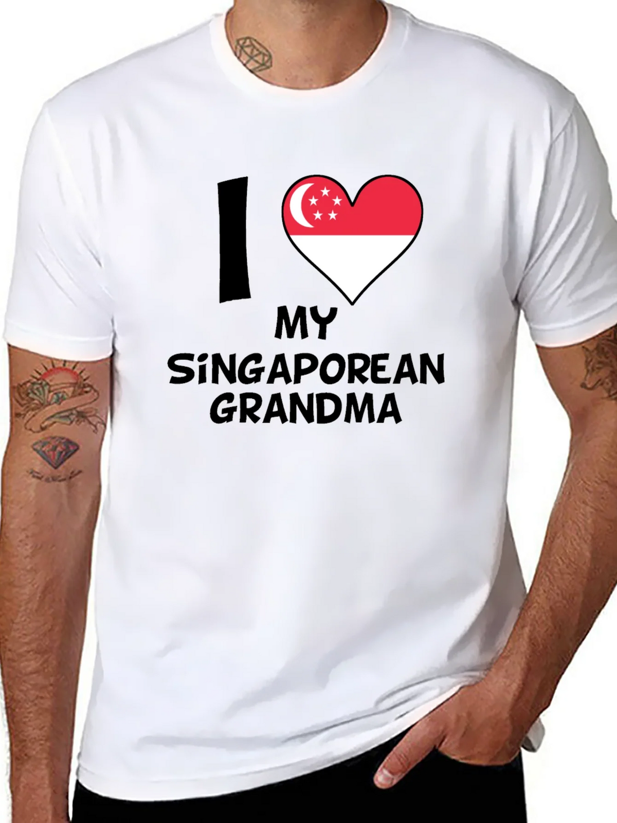 Singapore Grandma Pride T-Shirt product image 7