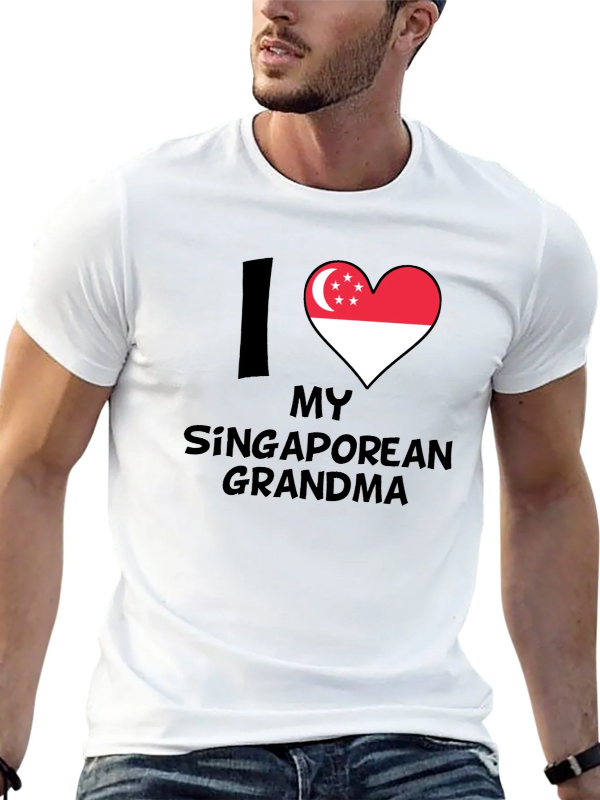 Singapore Grandma Pride T-Shirt product image 12