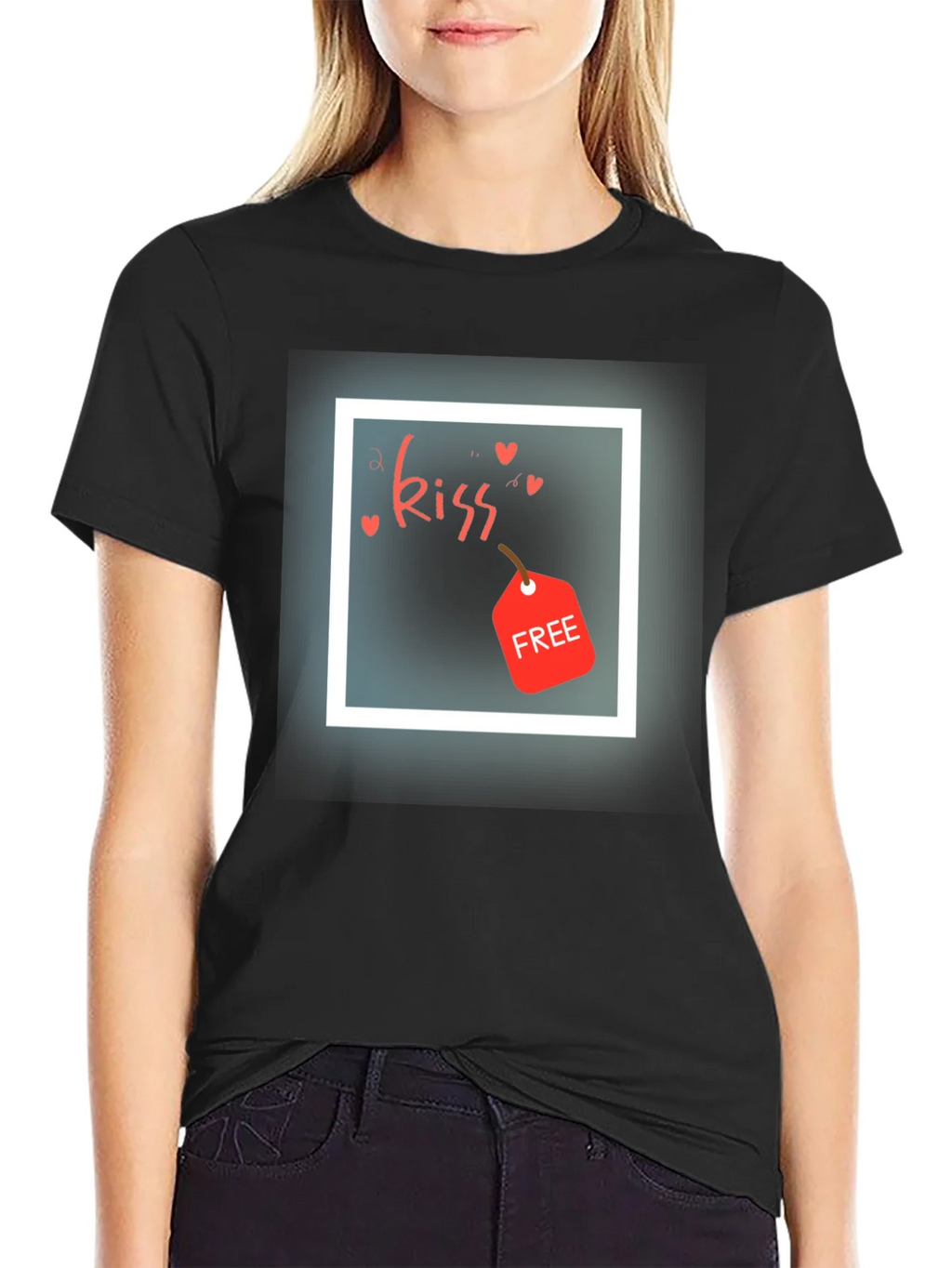 Kiss Offer Graphic Tee product image 2