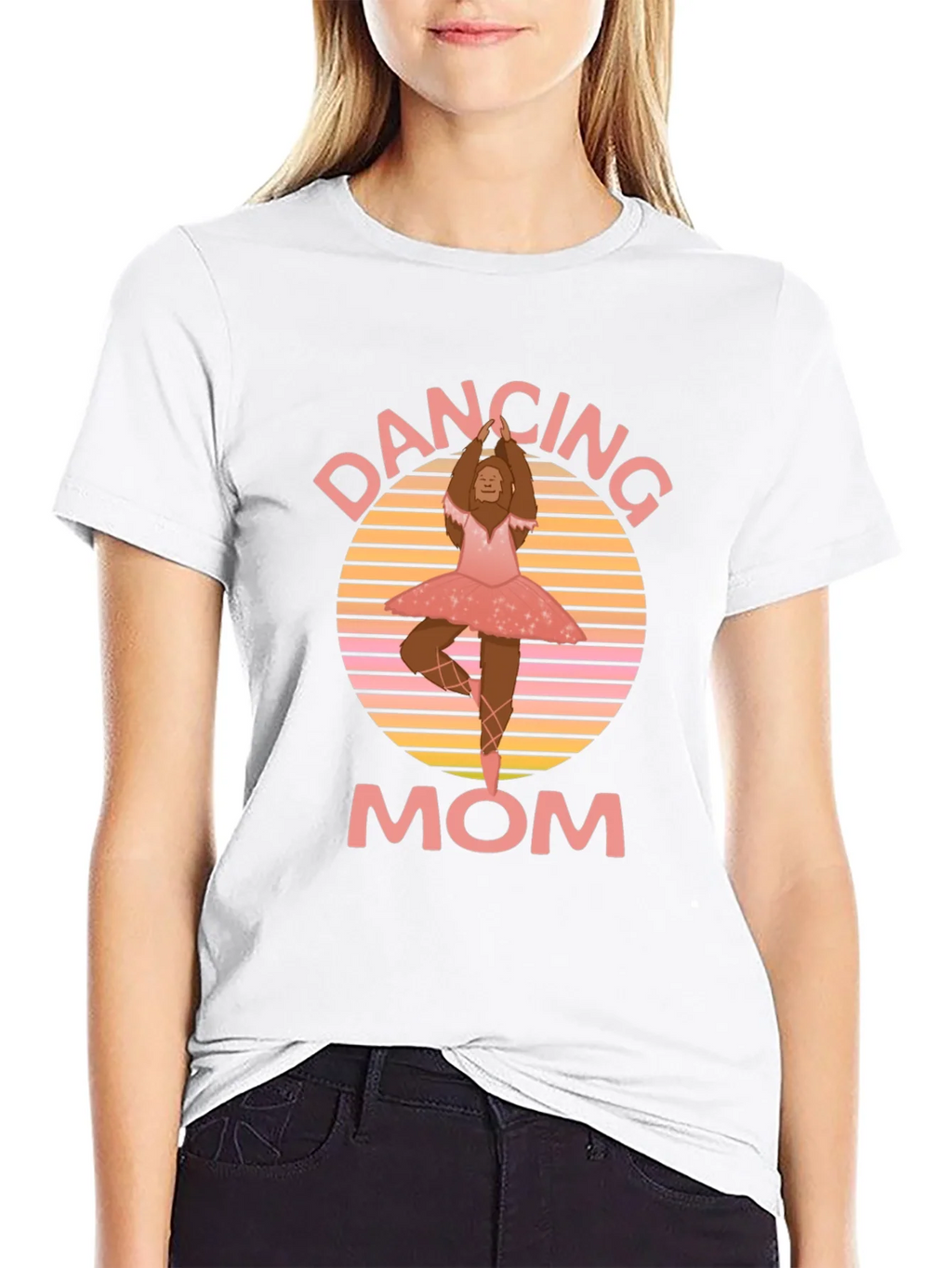 Dancing Mom Bigfoot T-Shirt product image 8