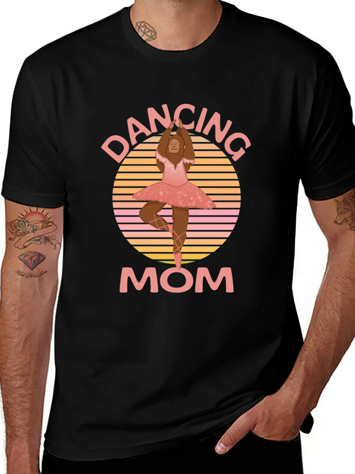Dancing Mom Bigfoot T-Shirt product image 1