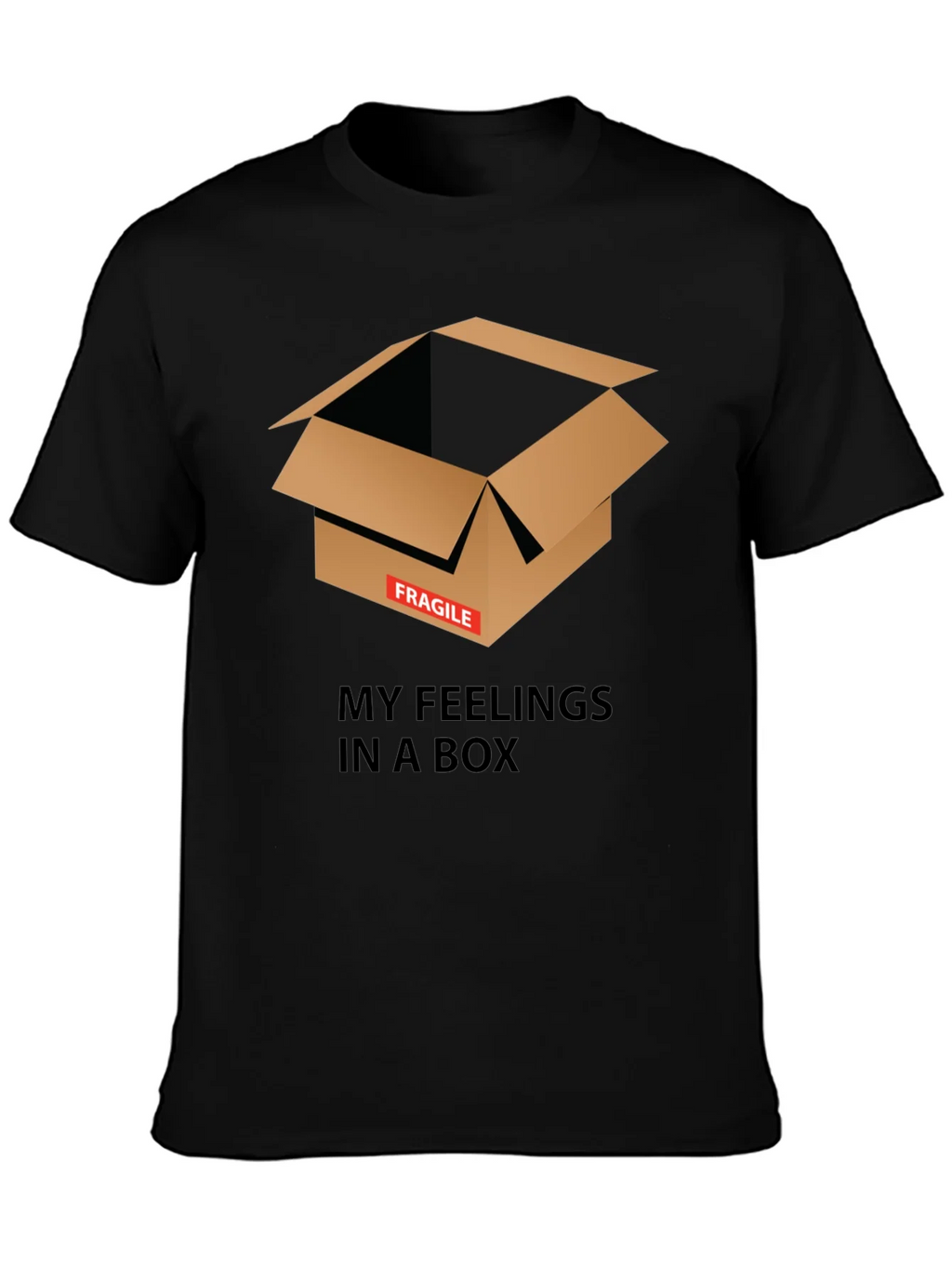 Fragile Feelings Box Graphic Tee - Unisex product image 3