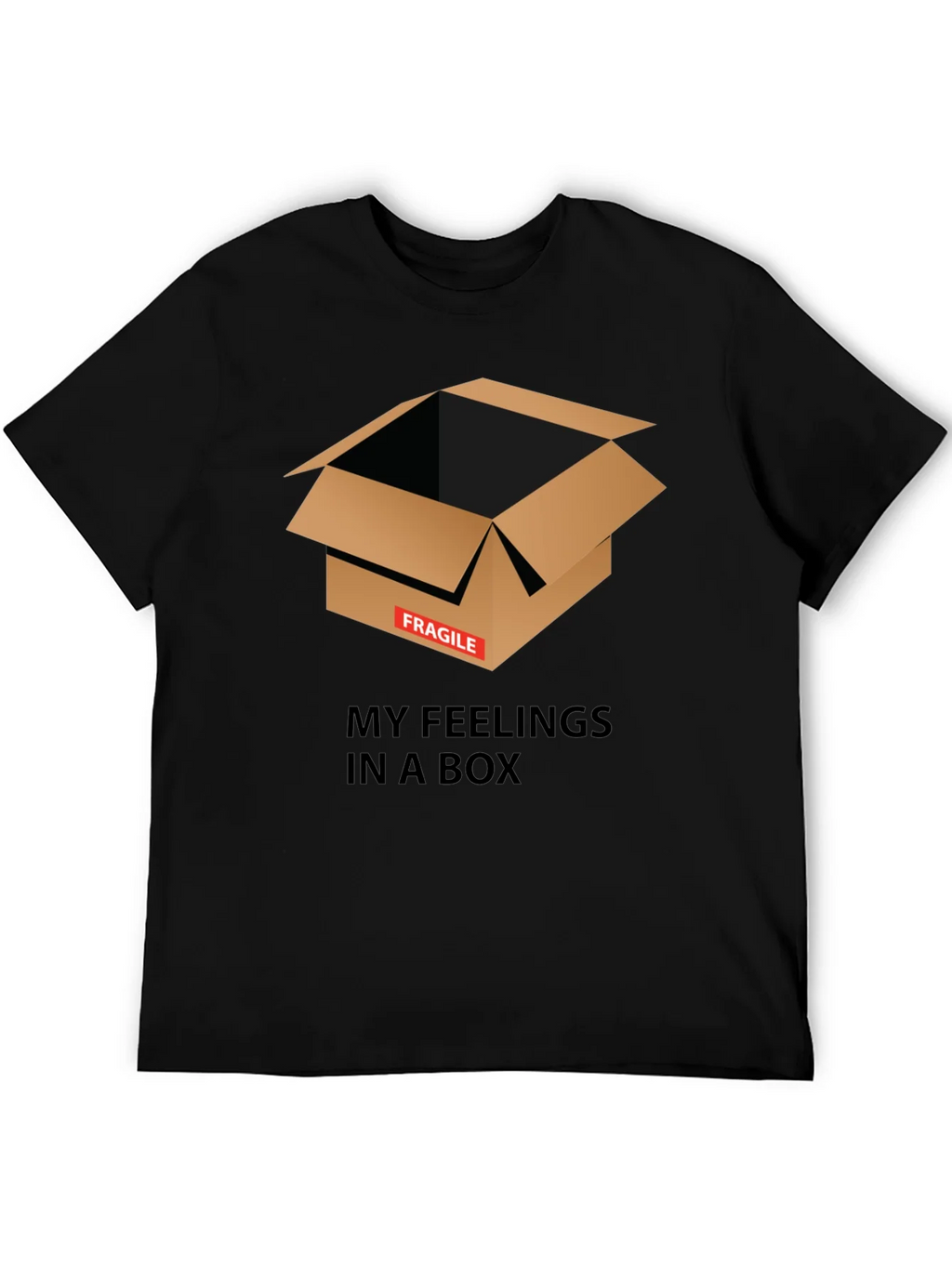 Fragile Feelings Box Graphic Tee - Unisex product image 5