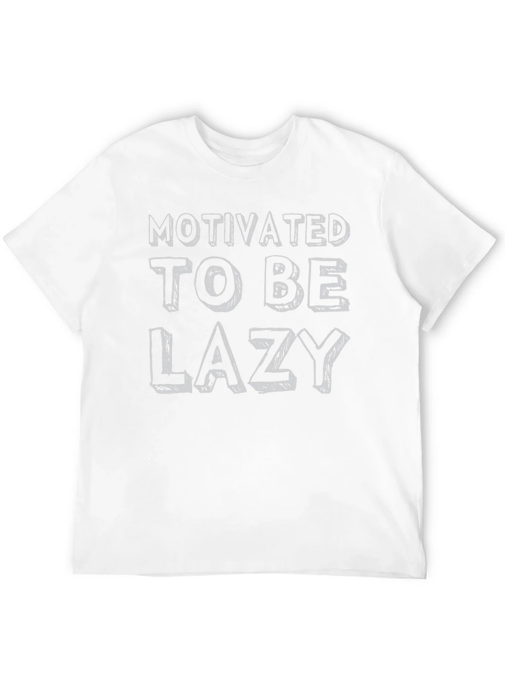 Motivated To Be Lazy Graphic T-Shirt product image 11
