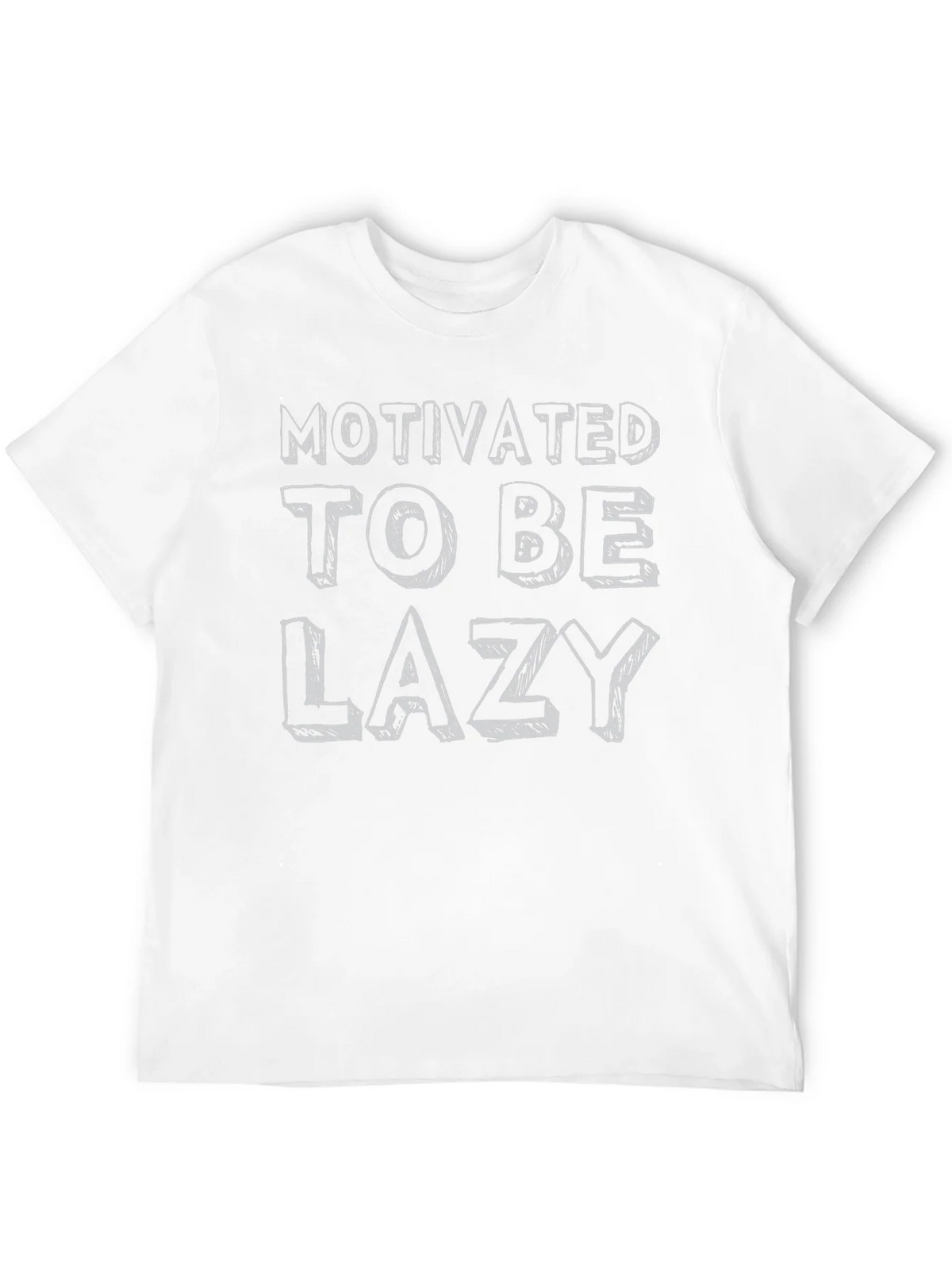 Motivated To Be Lazy Graphic T-Shirt product image 11
