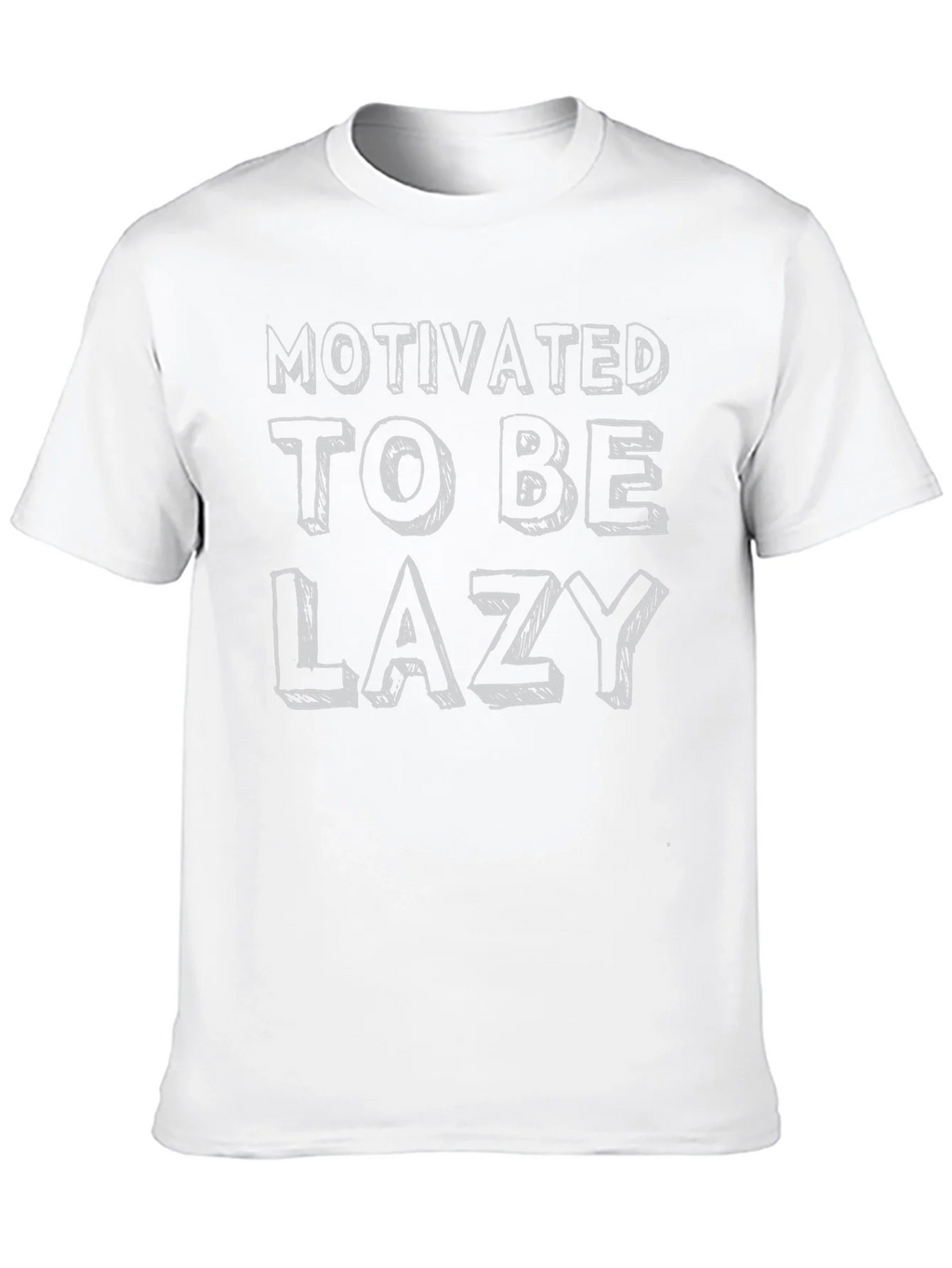 Motivated To Be Lazy Graphic T-Shirt product image 9
