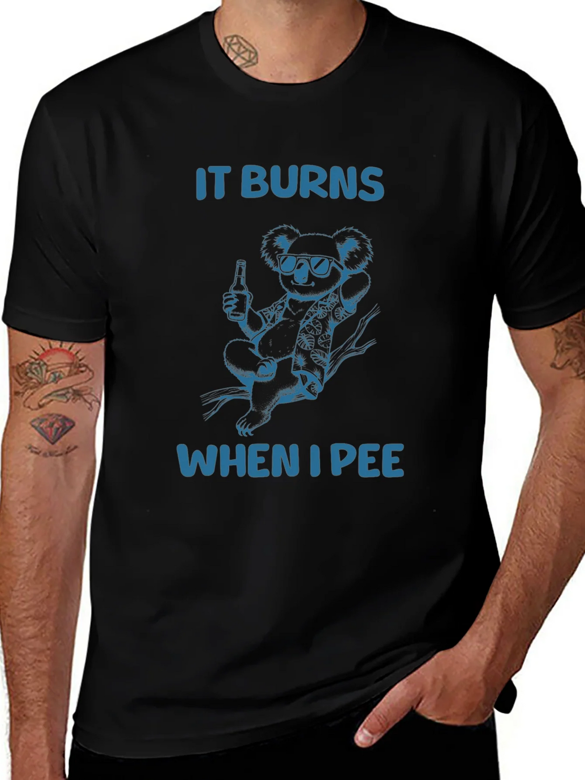 Humorous Koala Graphic Tee product image 1