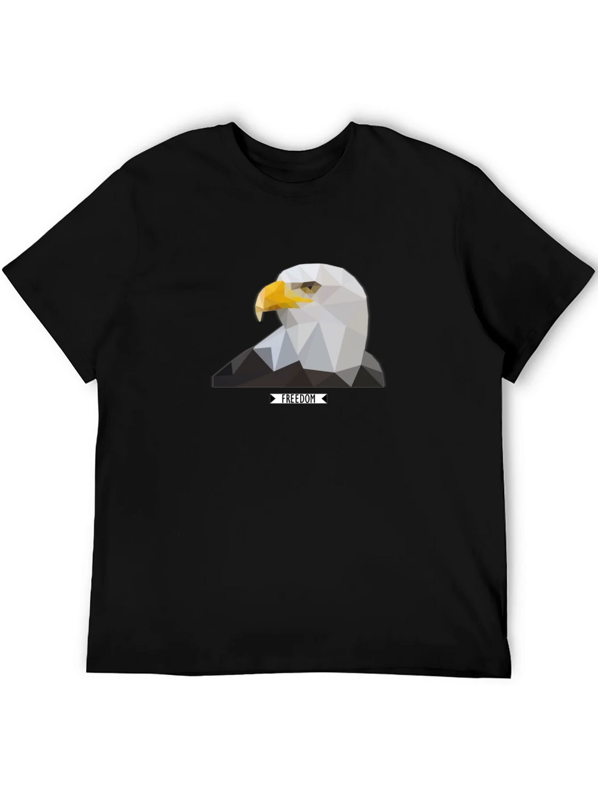 Geometric Eagle Graphic Tee - Freedom Design product image 4