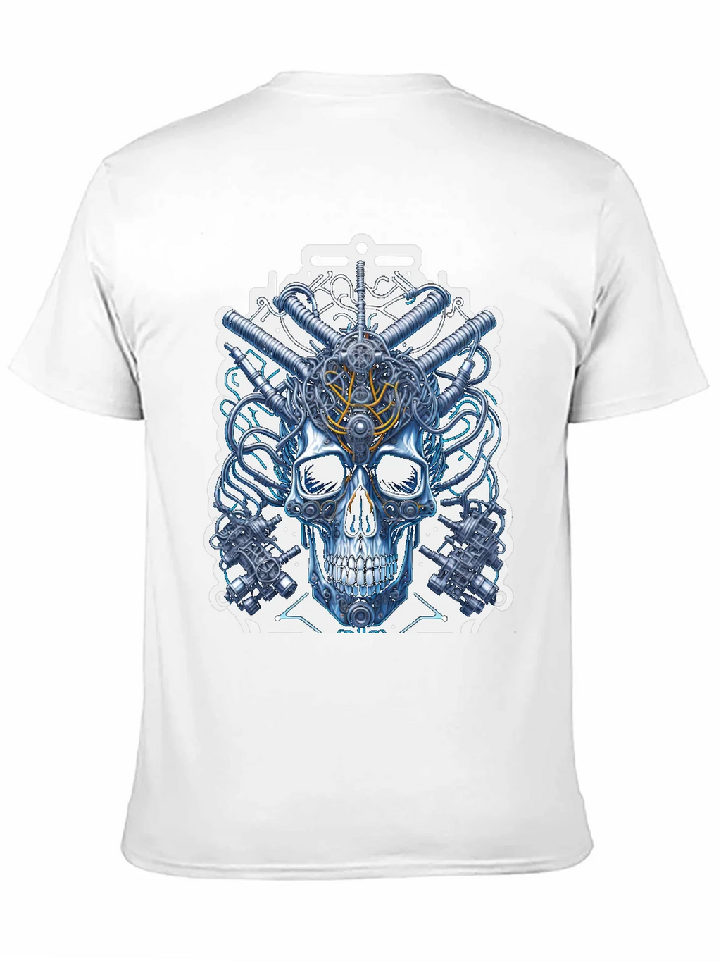 Steampunk Skull T-Shirt - Mechanical Design product image 10