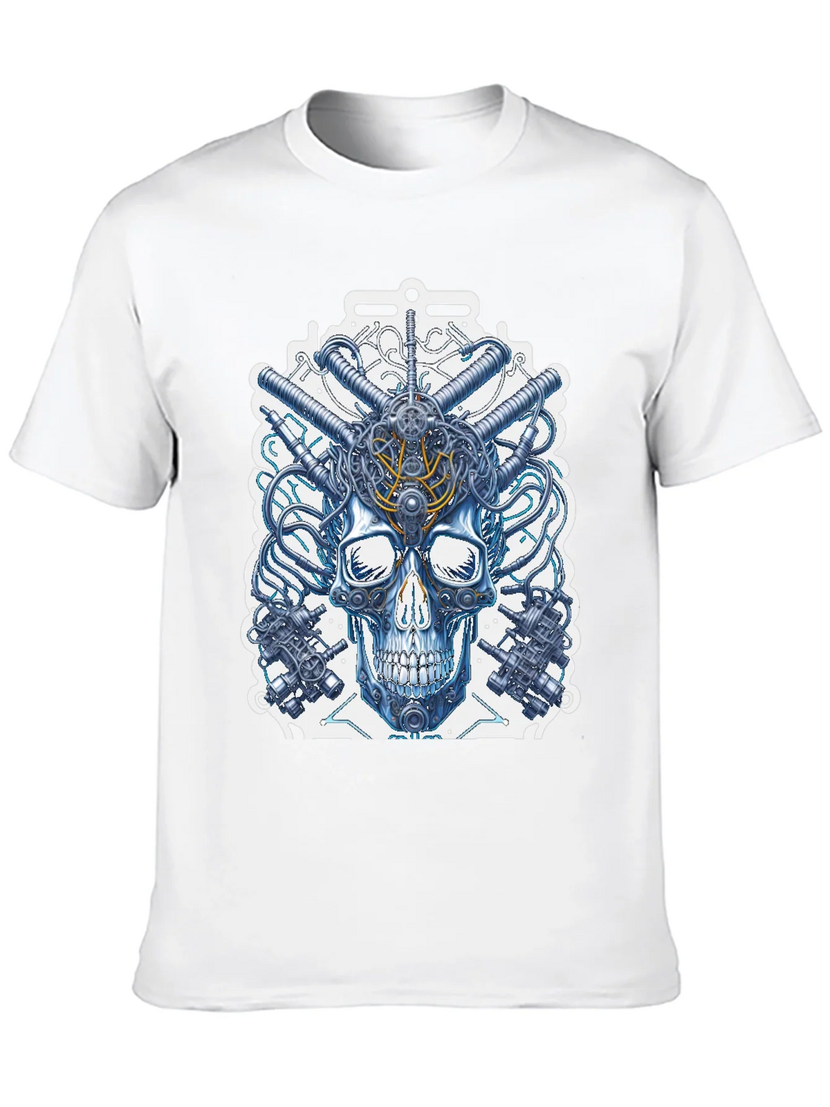 Steampunk Skull T-Shirt - Mechanical Design product image 9